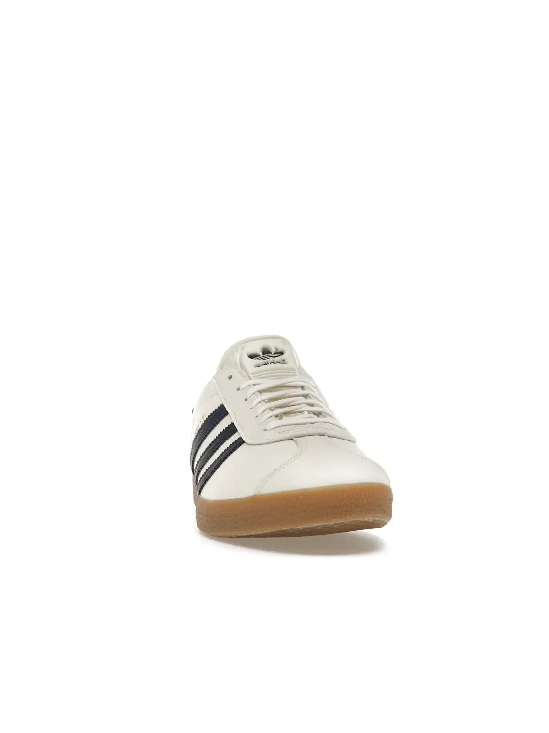 Мужские кроссовки с замшевым верхом Adidas Gazelle — изображение 2 из 4, белый/темный синий