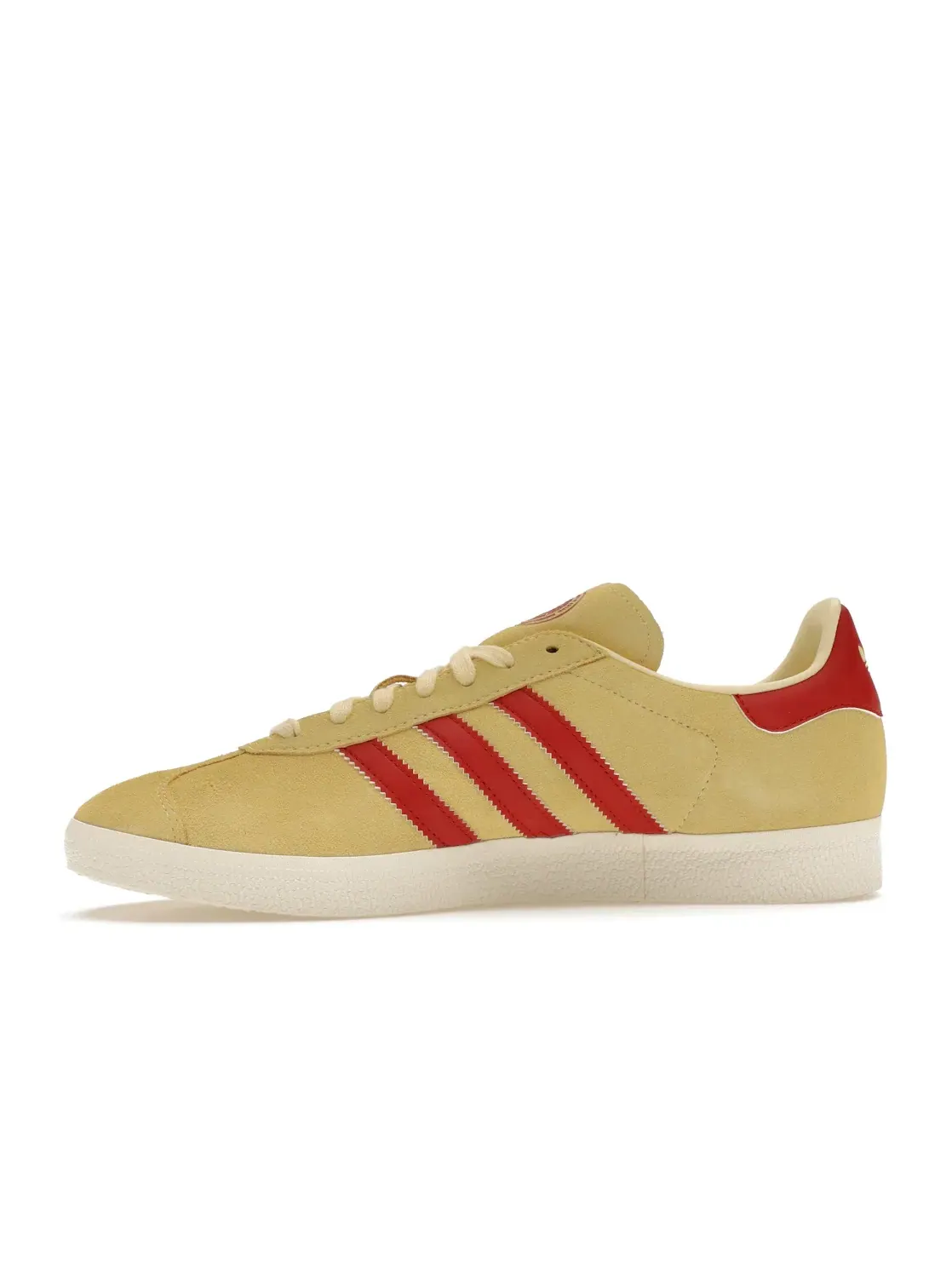 Мужские кроссовки Lifestyle Adidas Gazelle — изображение 3 из 4, желтый/оранжевый/белый