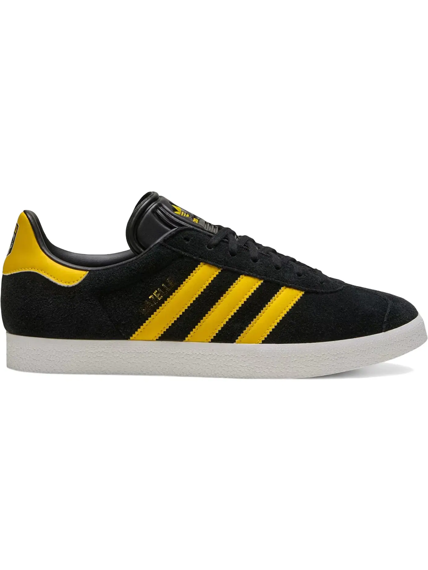Мужские кроссовки Lifestyle Adidas Gazelle Adidas — изображение 1 из 1, черный/желтый/белый