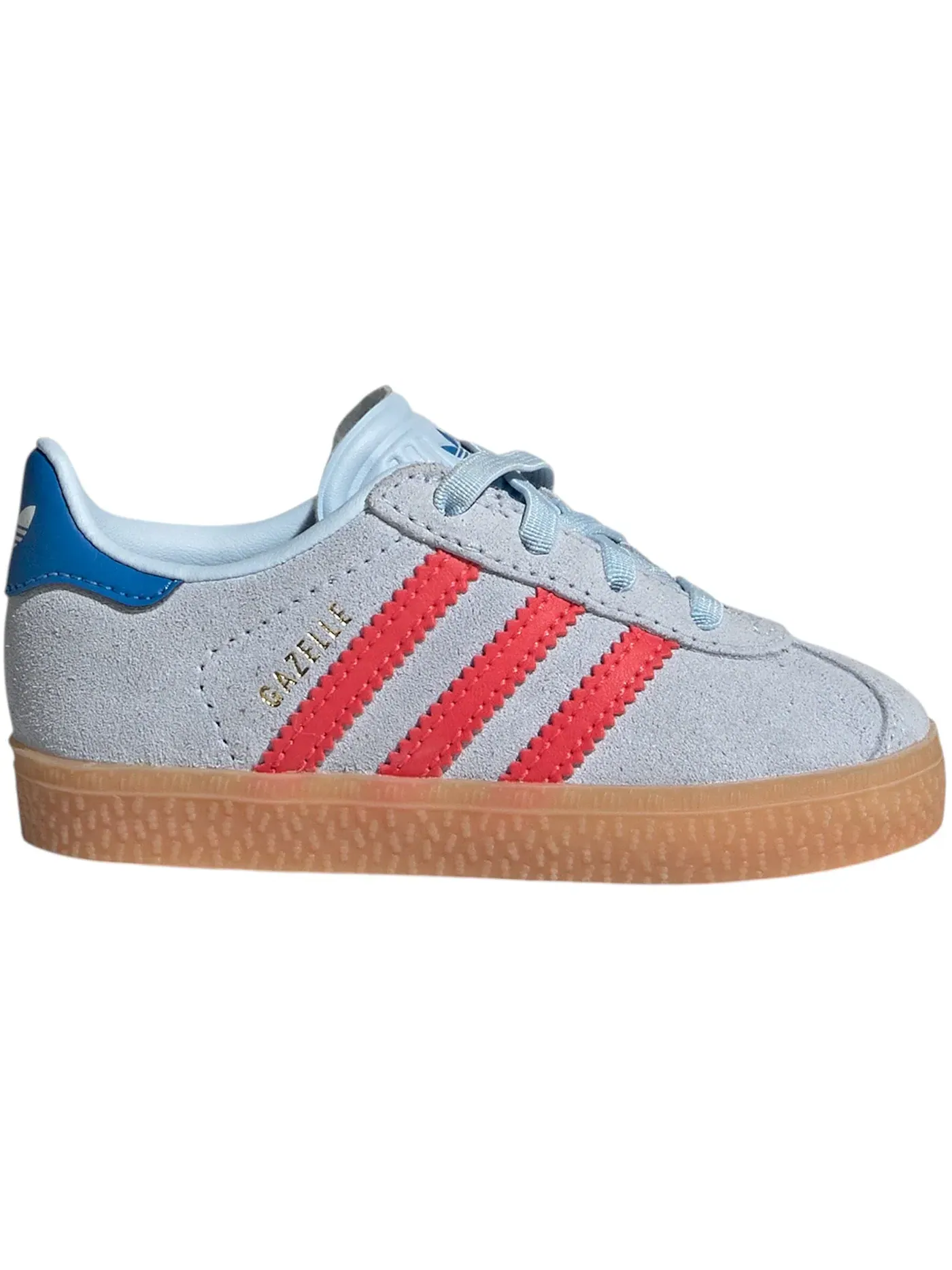Детские кроссовки Lifestyle без шнурков Adidas Gazelle Comfort Closure Adidas — изображение 1 из 1, красный/синий