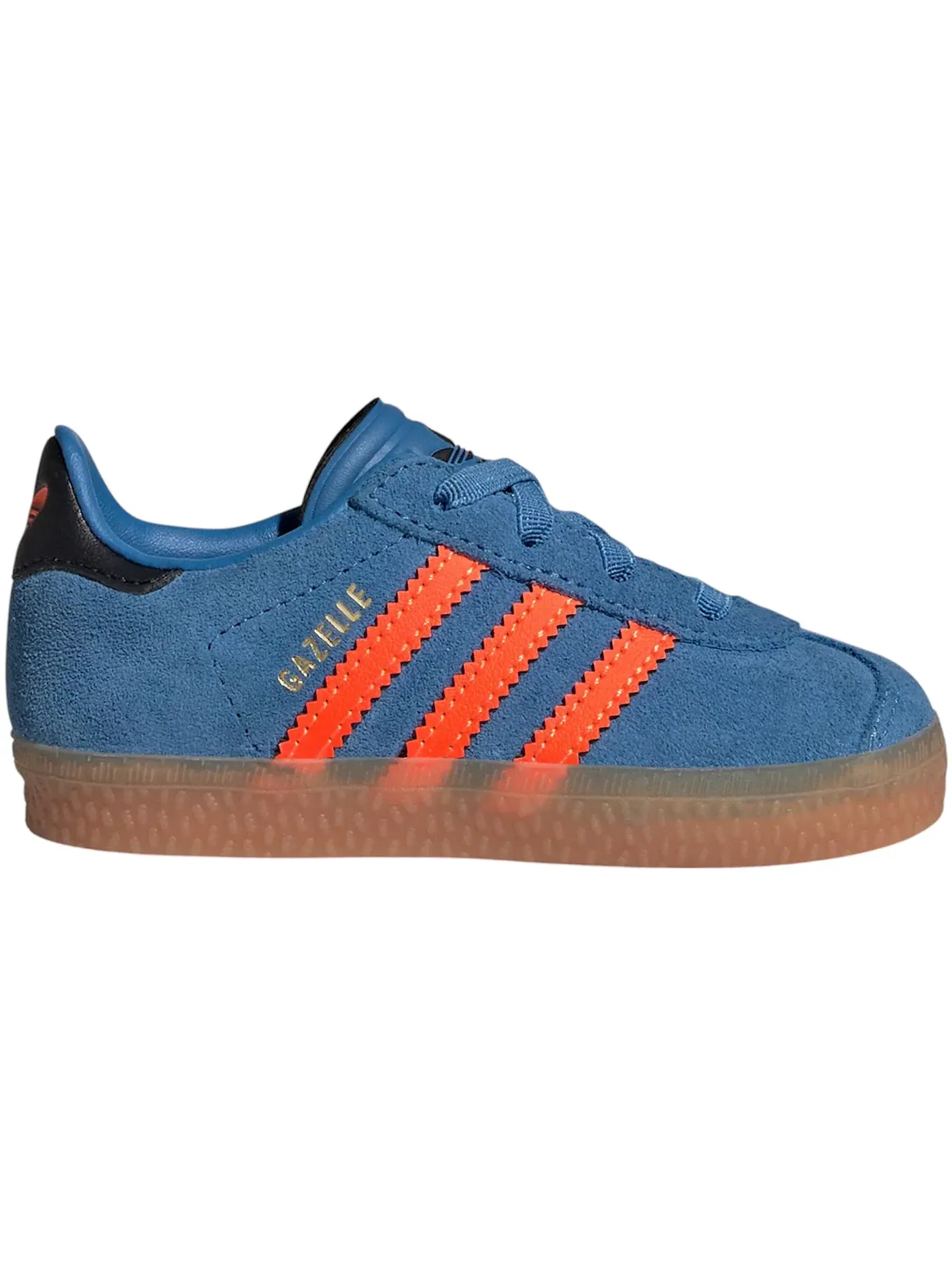 Детские кроссовки Lifestyle Adidas Gazelle Comfort Closure — изображение 1 из 1, синий оранжевый черный