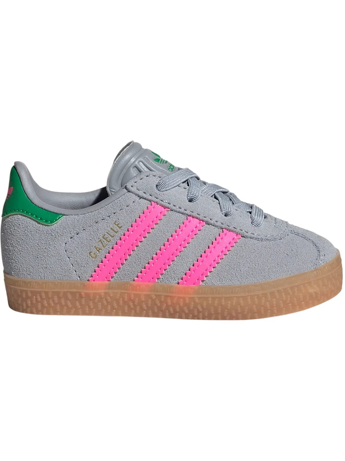 Детские кроссовки с удобной застежкой Adidas Gazelle Comfort Closure — изображение 1 из 1