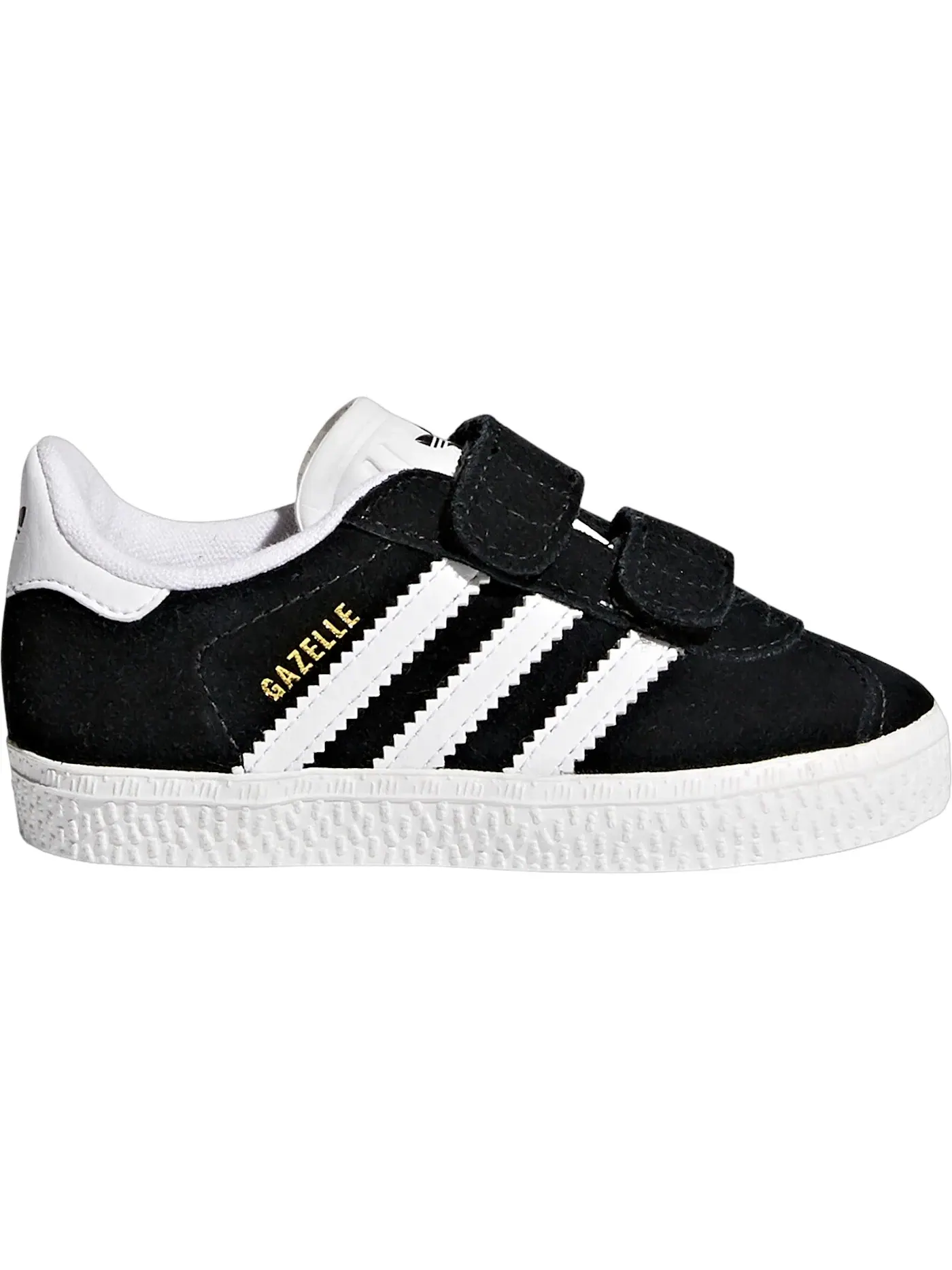Детские кроссовки lifestyle Adidas Gazelle — изображение 1 из 1, черный/белый/белый