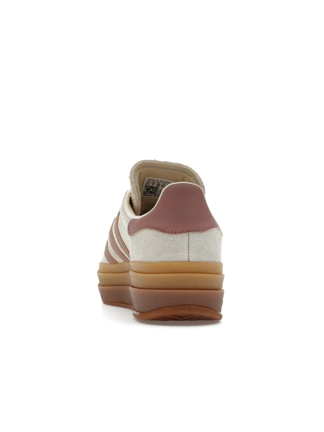 Женские кроссовки замшевые Gazelle Adidas — изображение 4 из 4, кремовый белый песочный