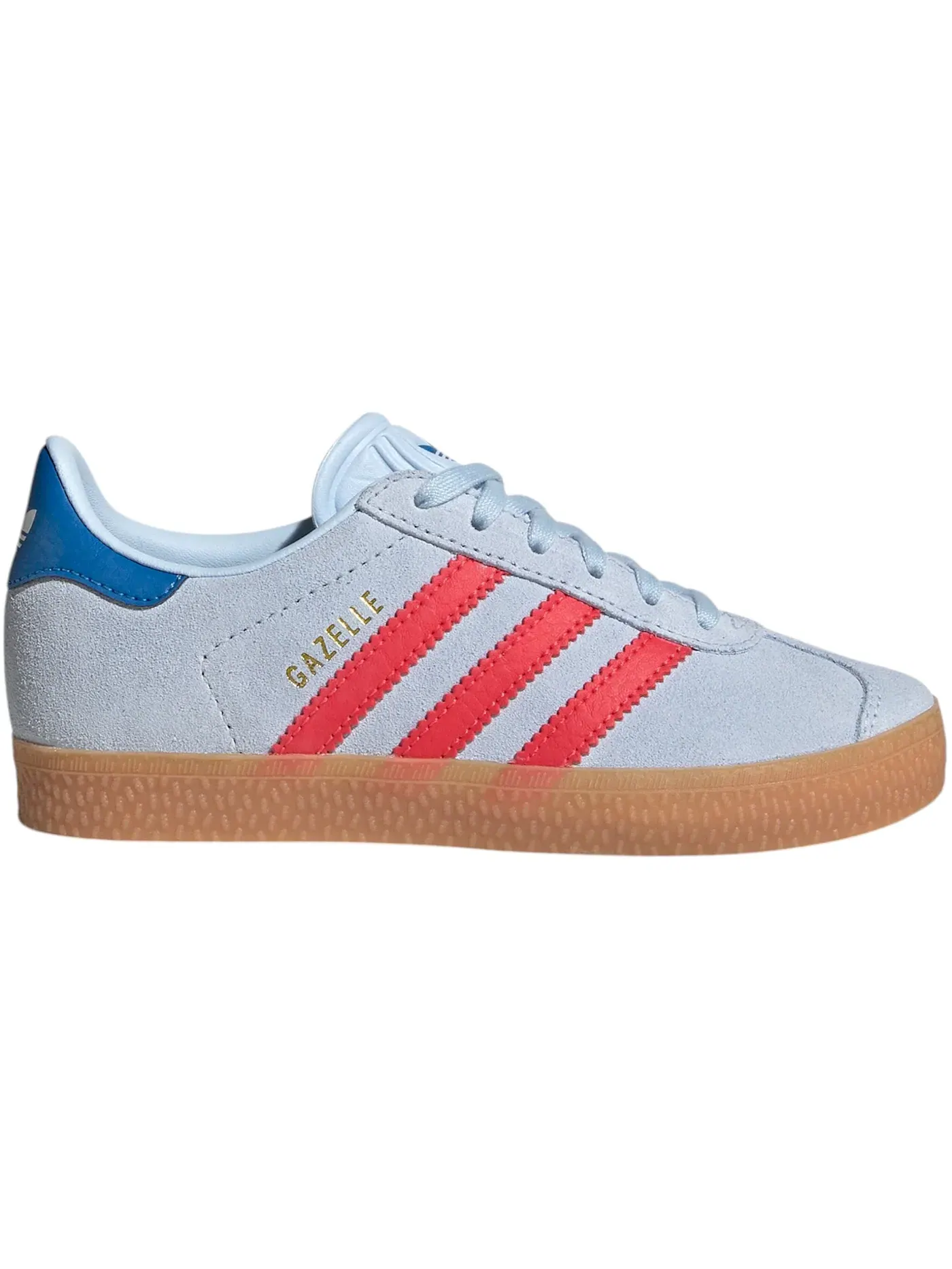 Детские кроссовки Lifestyle Adidas Gazelle Crystal Sky/Semi Lucid Red/Blue Bird — изображение 1 из 1