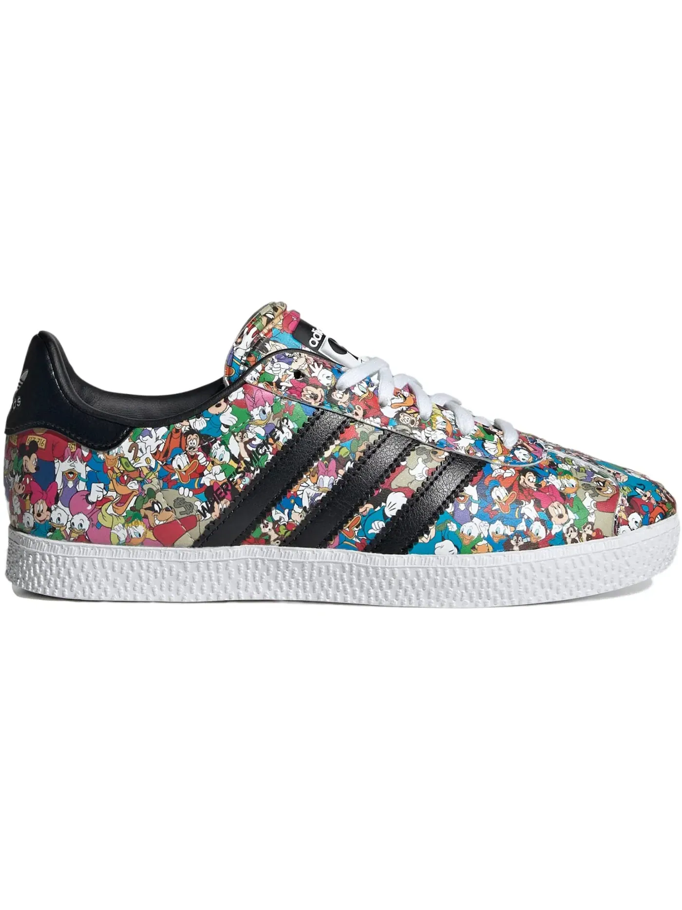 Детские кроссовки Lifestyle Adidas Gazelle Disney Mickey — изображение 1 из 1, черный/черный/белый