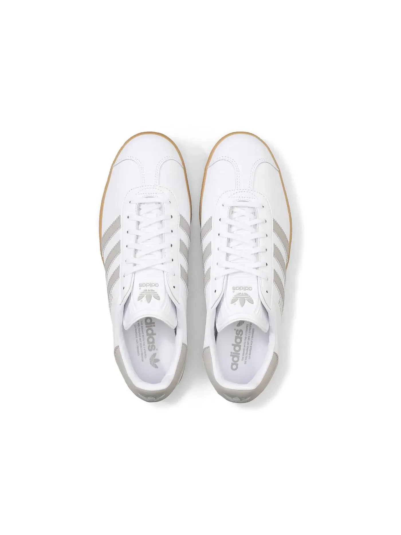Мужские кроссовки Lifestyle Adidas Gazelle — изображение 2 из 3, белый/серый