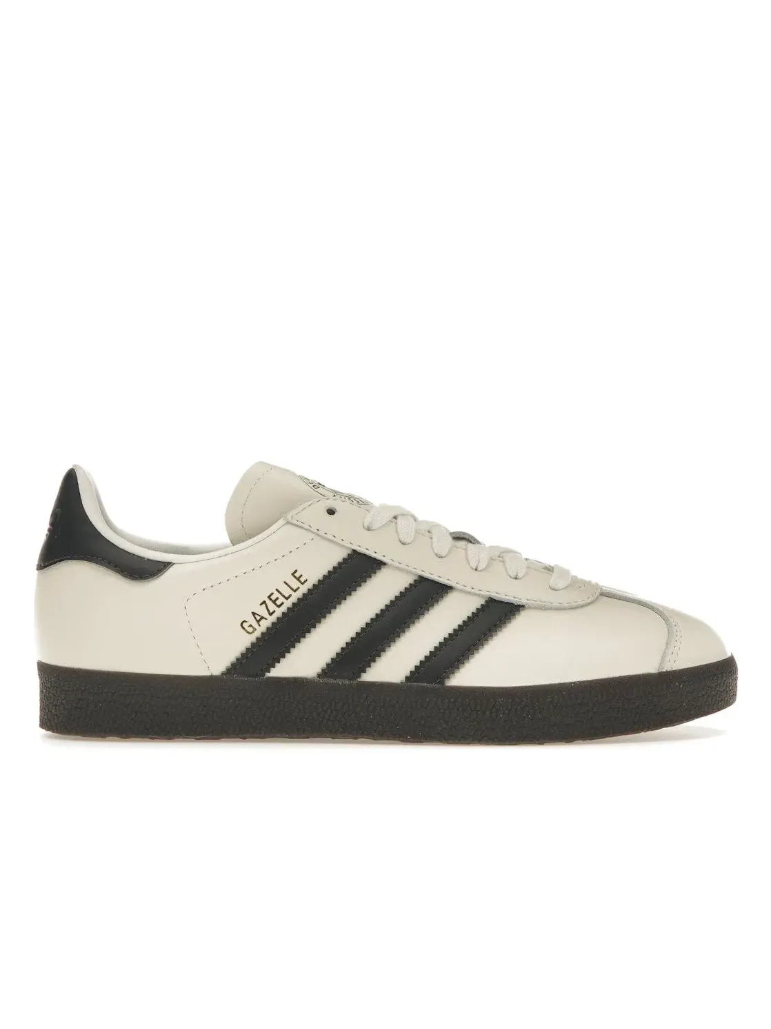 Мужские кроссовки с замшевым верхом Adidas Gazelle — изображение 1 из 4, белый/черный
