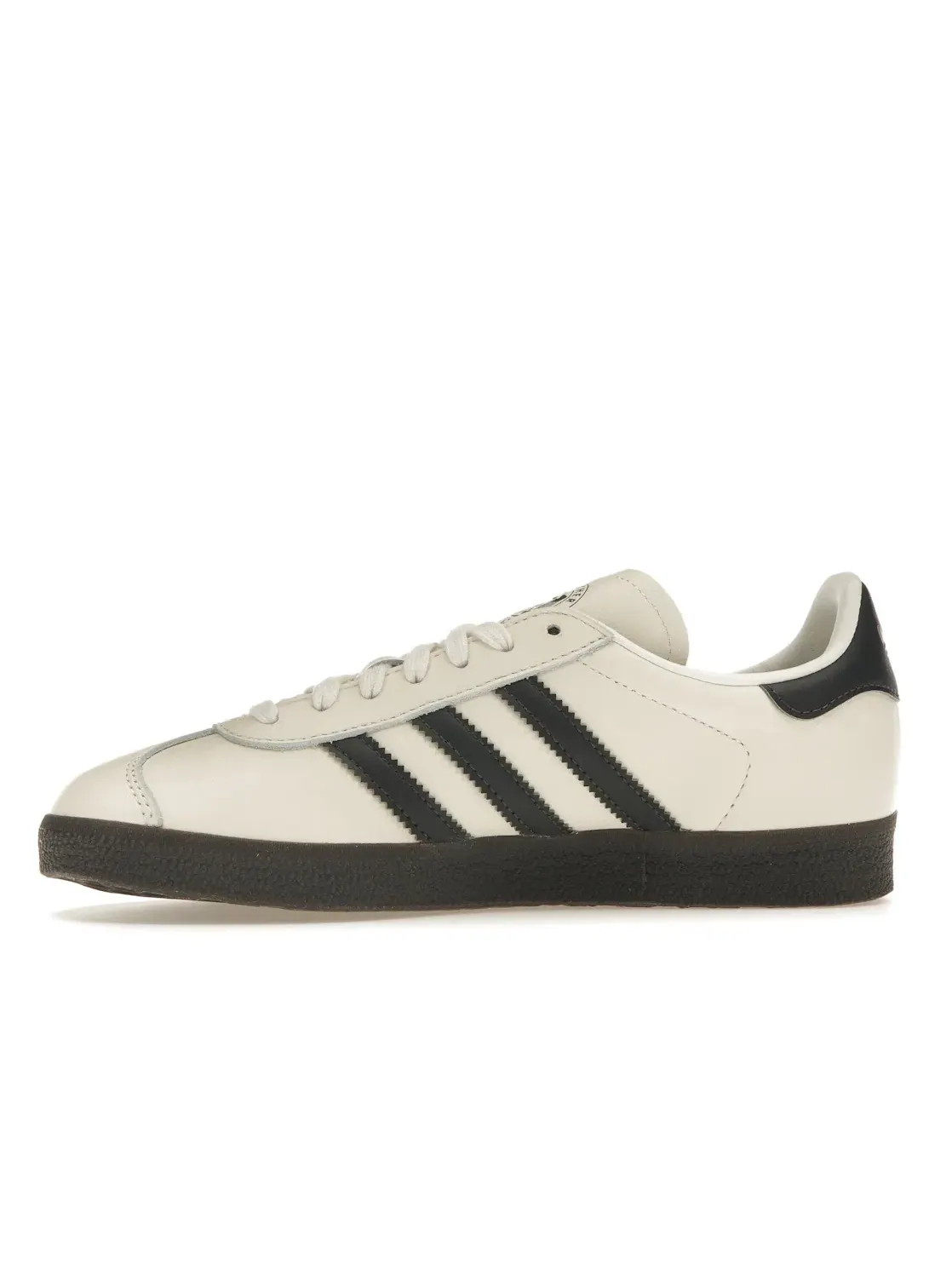 Мужские кроссовки с замшевым верхом Adidas Gazelle — изображение 3 из 4, белый/черный