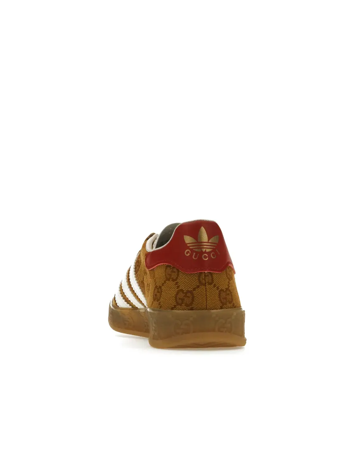 Женские кроссовки с принтом Adidas Gazelle Gucci Original GG — изображение 4 из 4, белый/красный