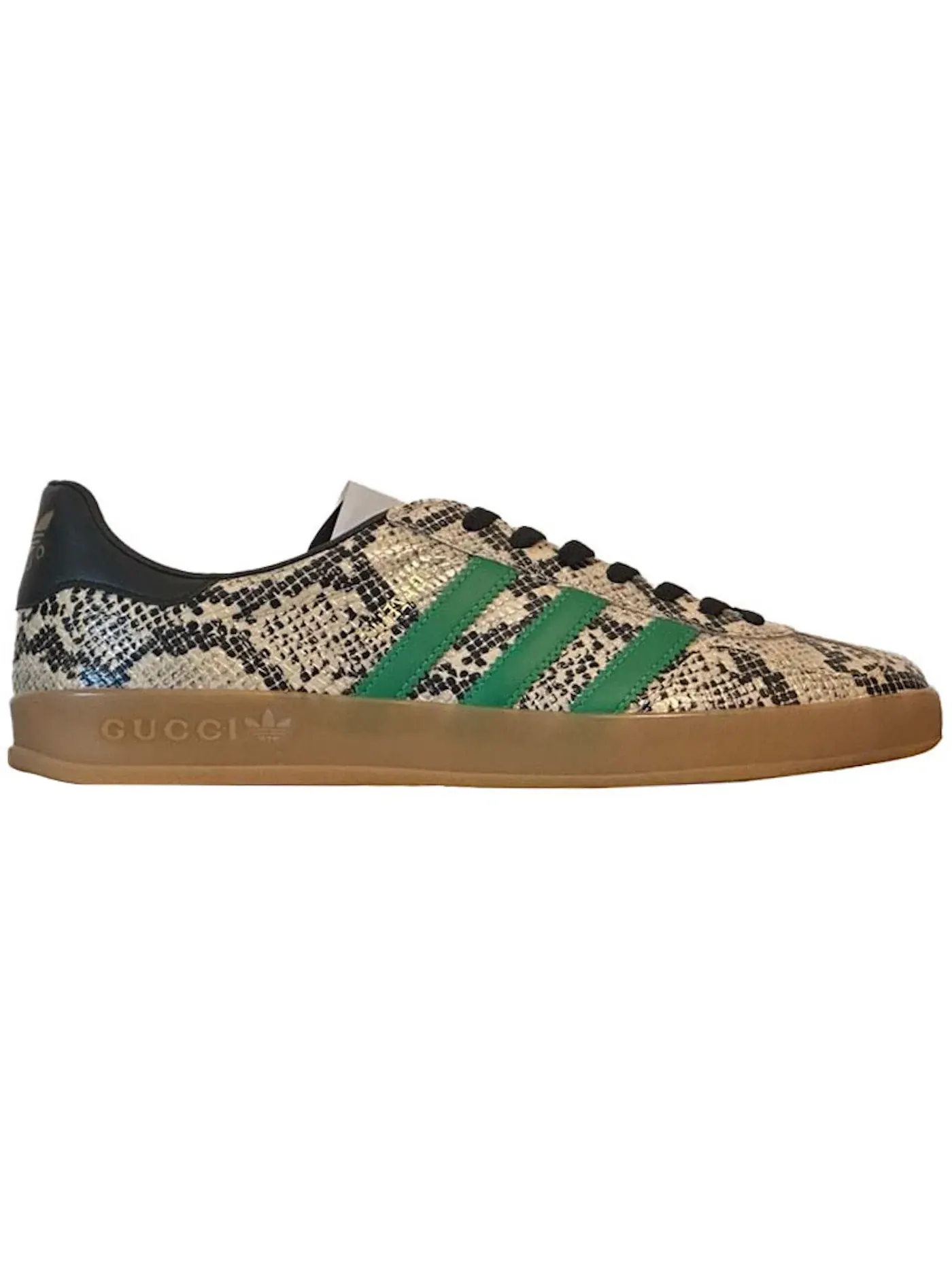 Мужские кроссовки с принтом Adidas Gazelle Adidas — изображение 1 из 1, зеленый