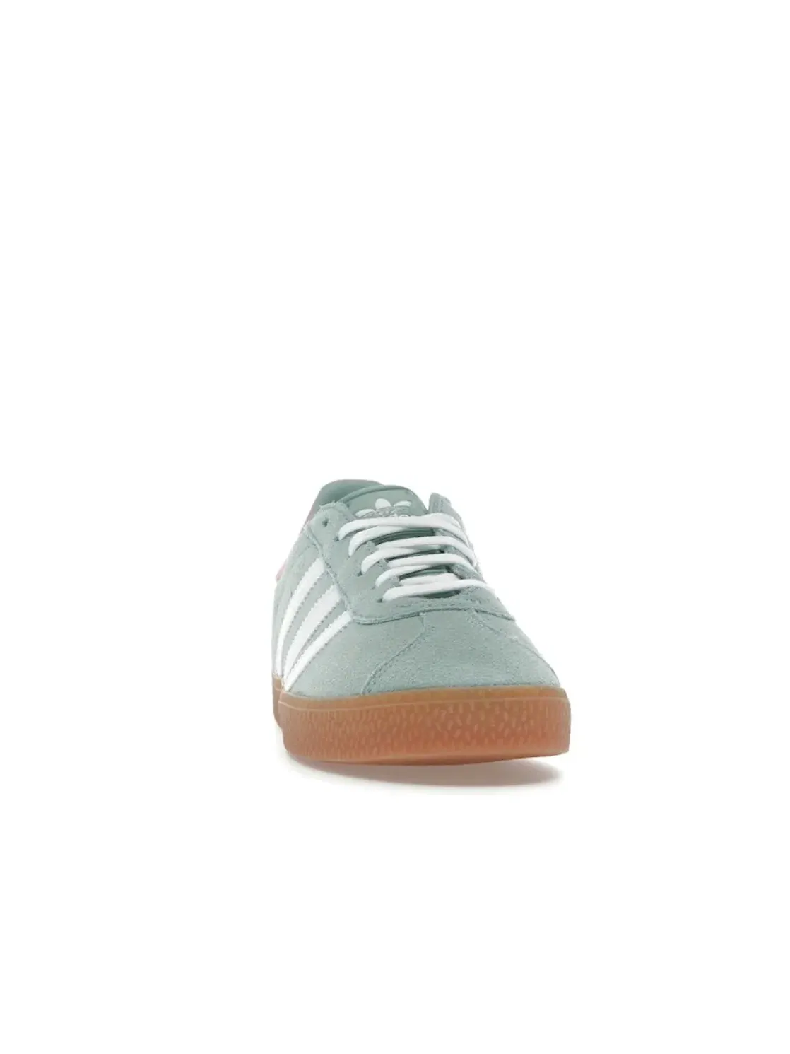 Детские кроссовки Lifestyle Adidas Gazelle — изображение 2 из 4, зеленый/белый/розовый