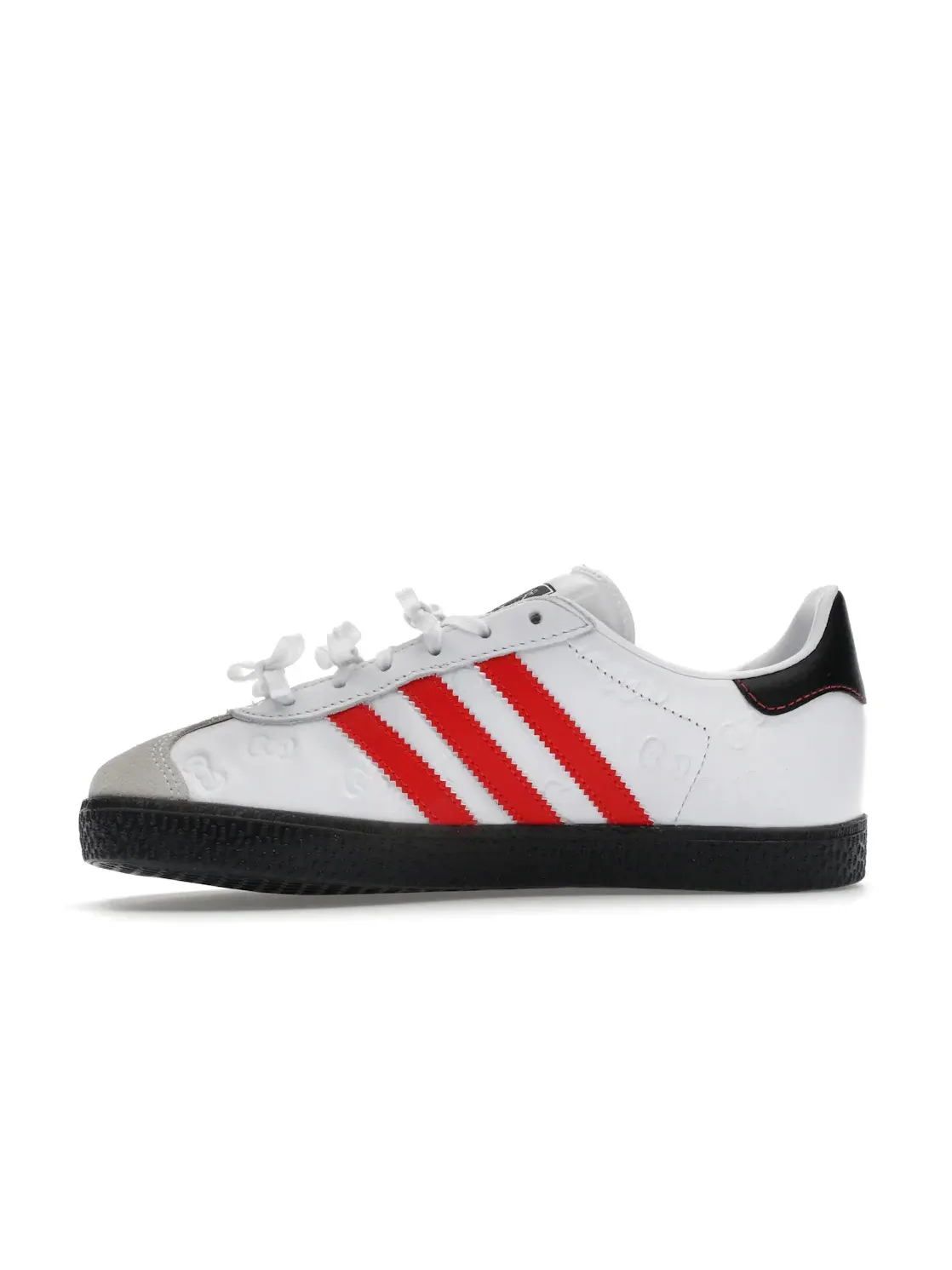 Детские кроссовки Lifestyle с принтом Hello Kitty Adidas Gazelle — изображение 3 из 4, белый/красный