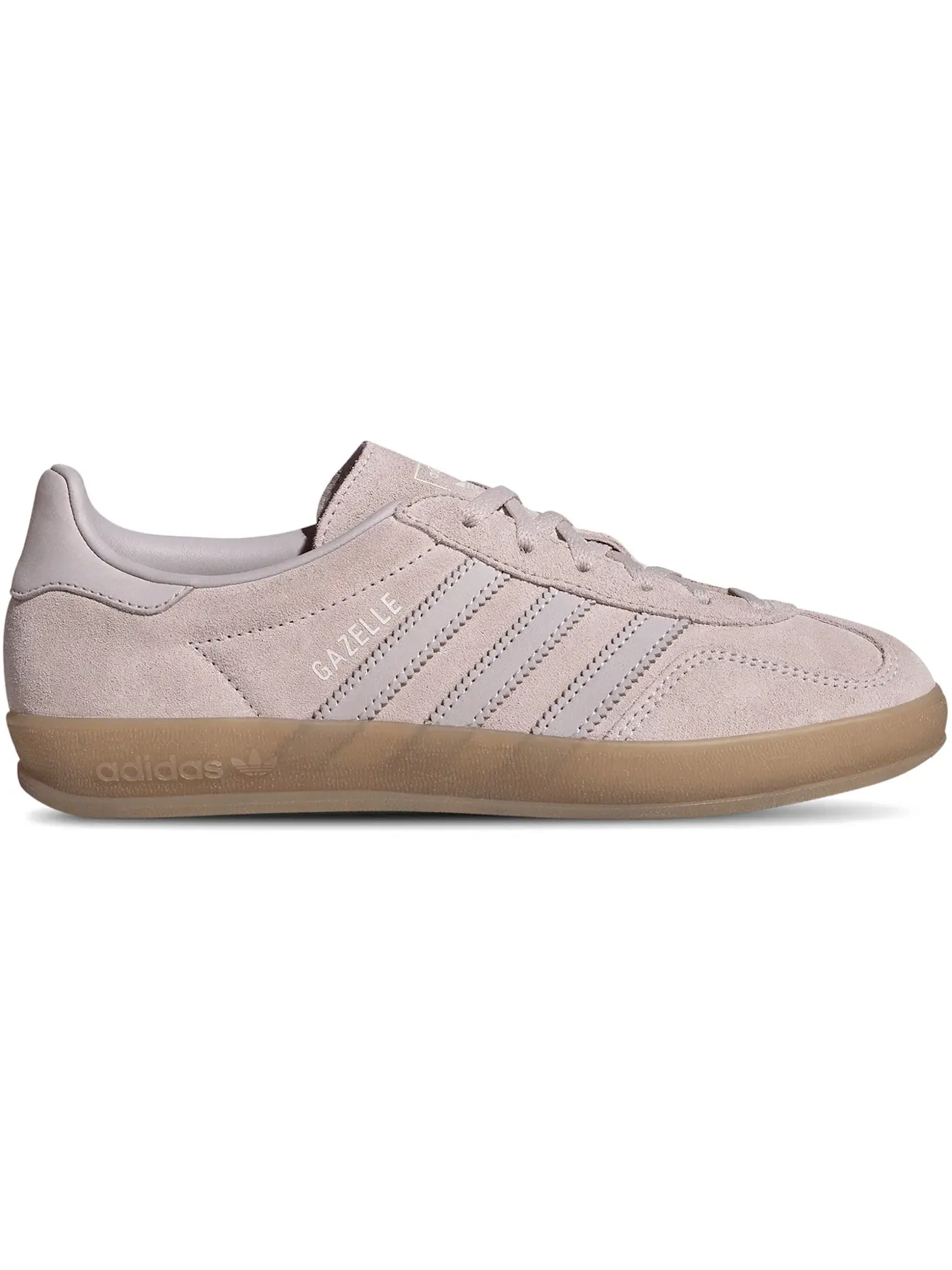 Женские кроссовки с замшевым верхом Adidas Gazelle Indoor — изображение 1 из 1, розовый фиолетовый
