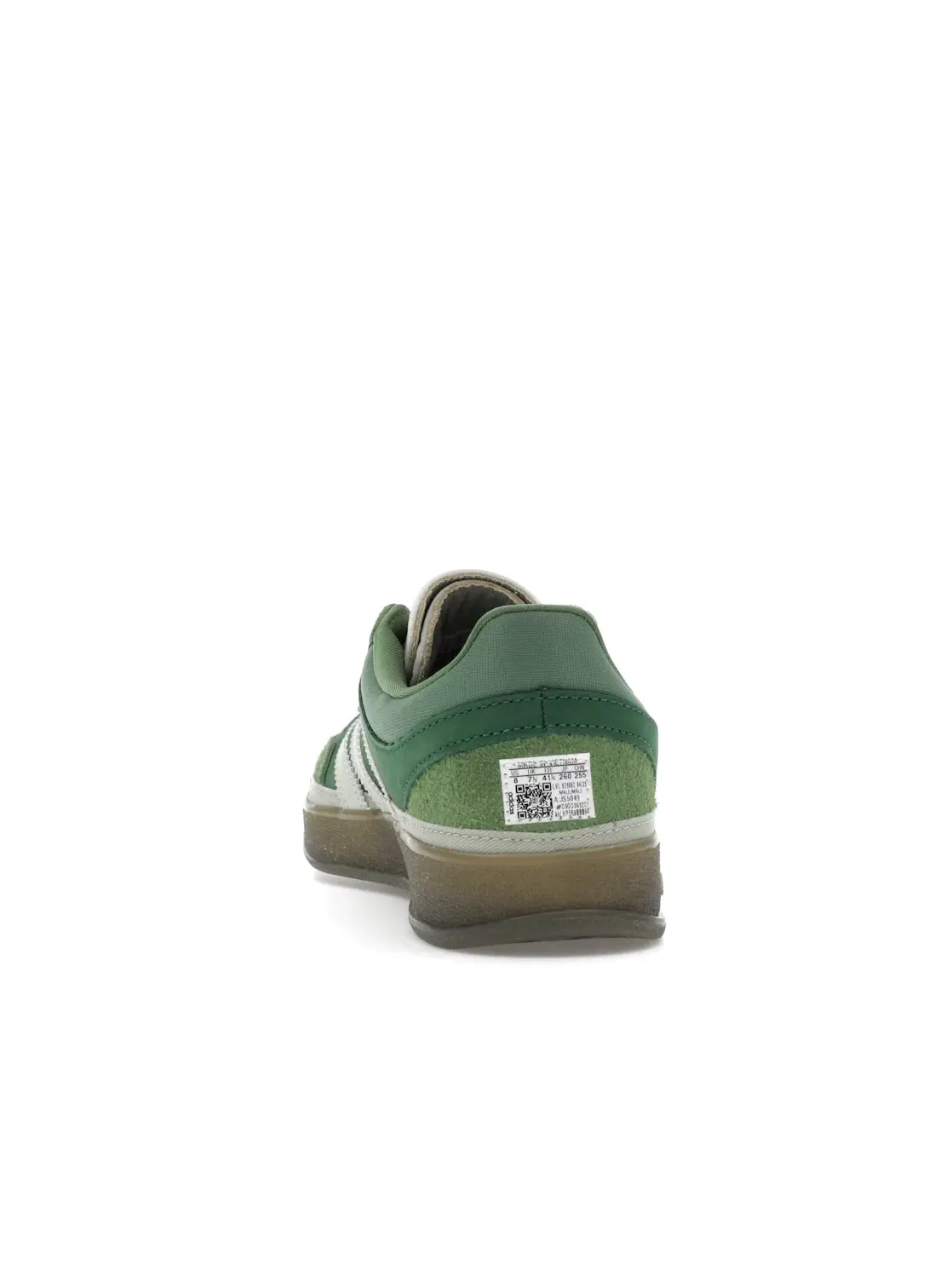 Мужские кроссовки Lifestyle с коллаборацией Bad Bunny Adidas Gazelle Indoor — изображение 4 из 4, зеленый/зеленый/зеленый