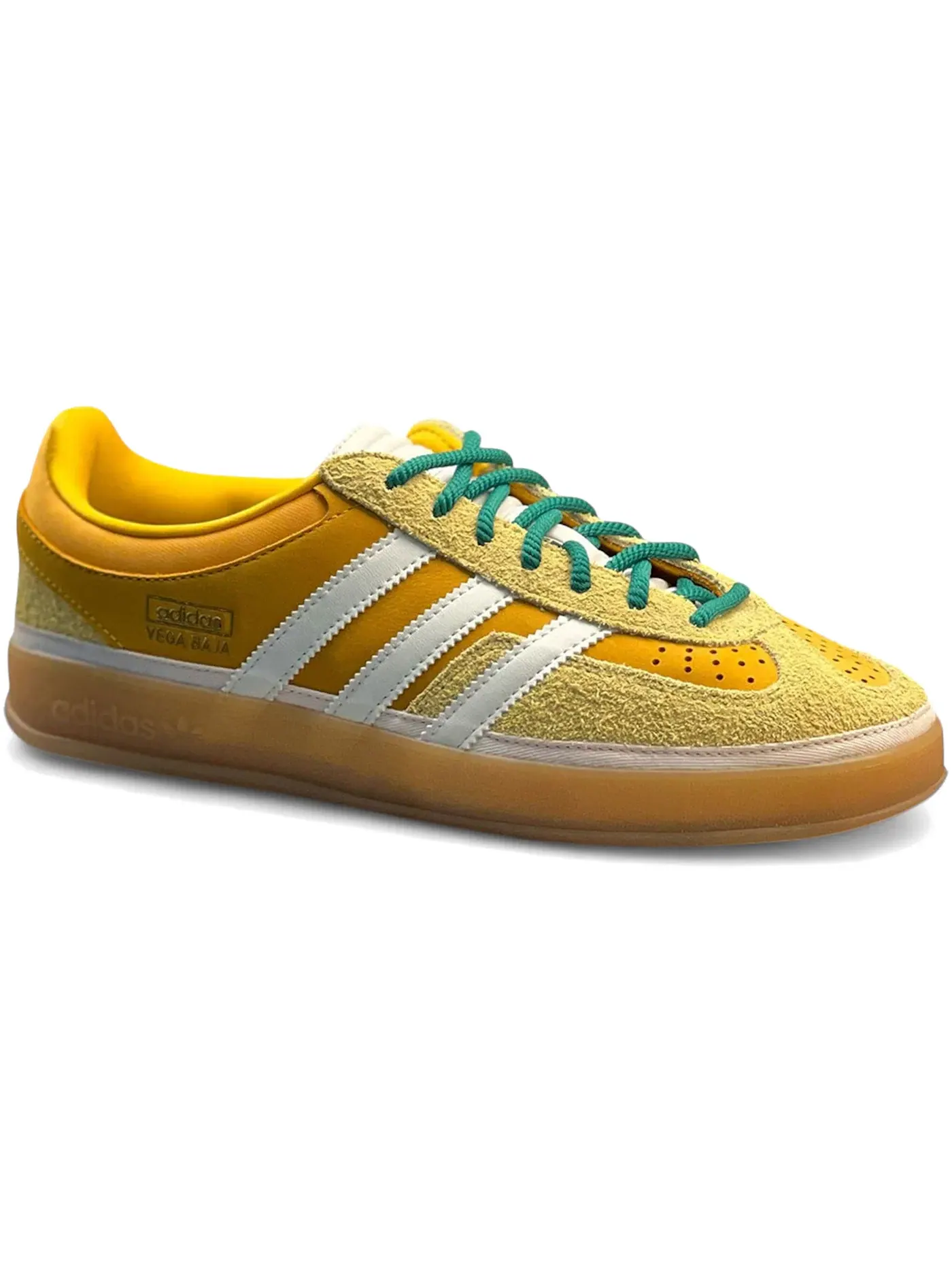 Мужские кроссовки Lifestyle Adidas Gazelle Indoor — изображение 1 из 1, золотистый/белый