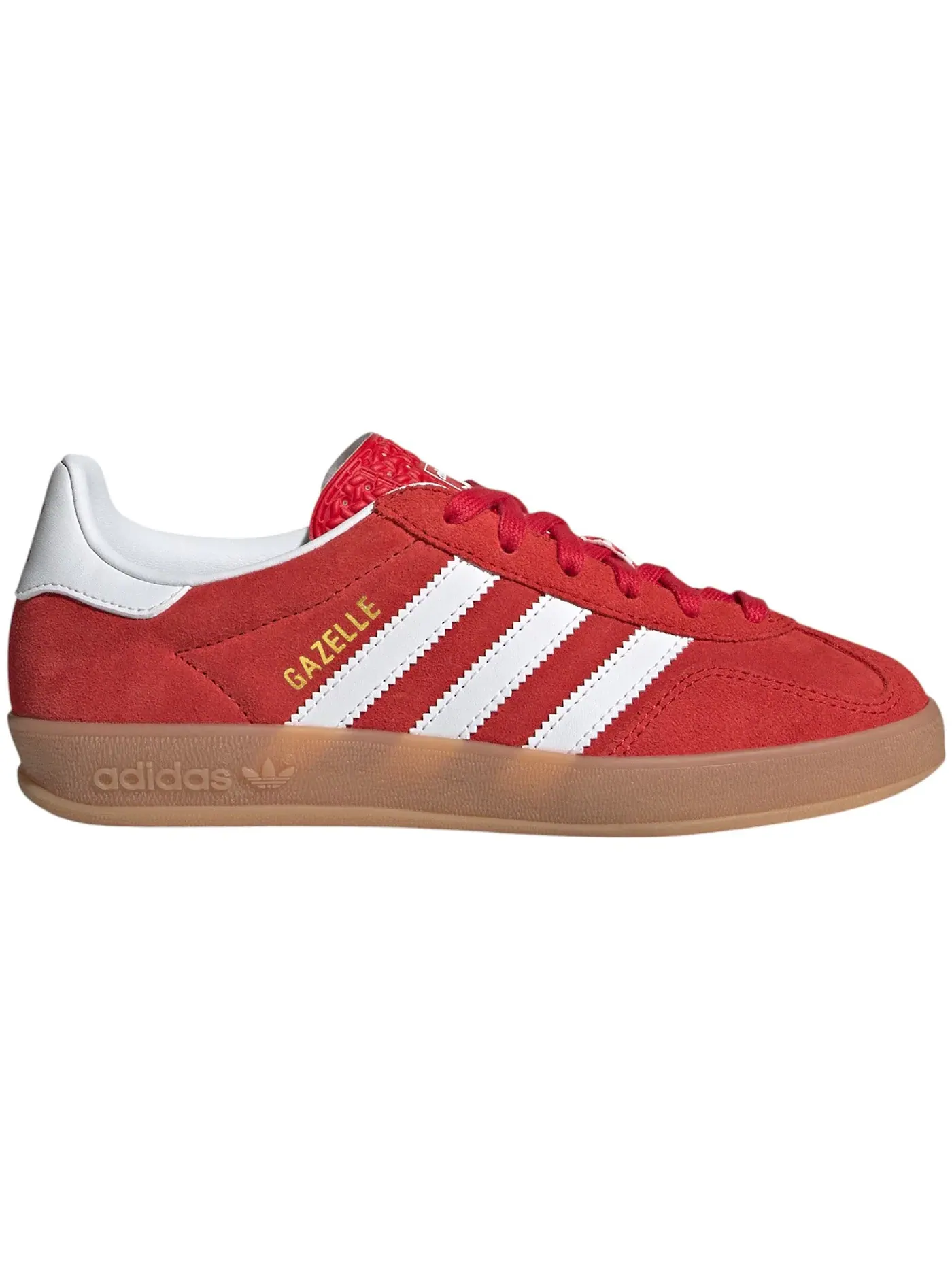 Детские кроссовки с низким профилем Adidas Gazelle Indoor — изображение 1 из 1, белый
