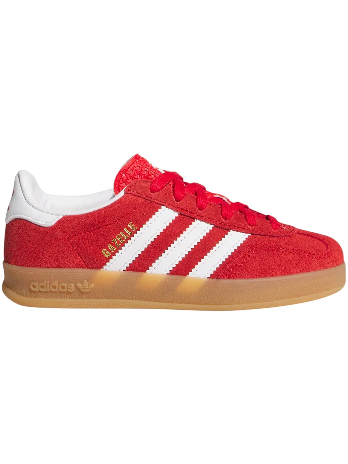 Детские кроссовки Lifestyle Adidas Gazelle Indoor — изображение 1 из 1, белый