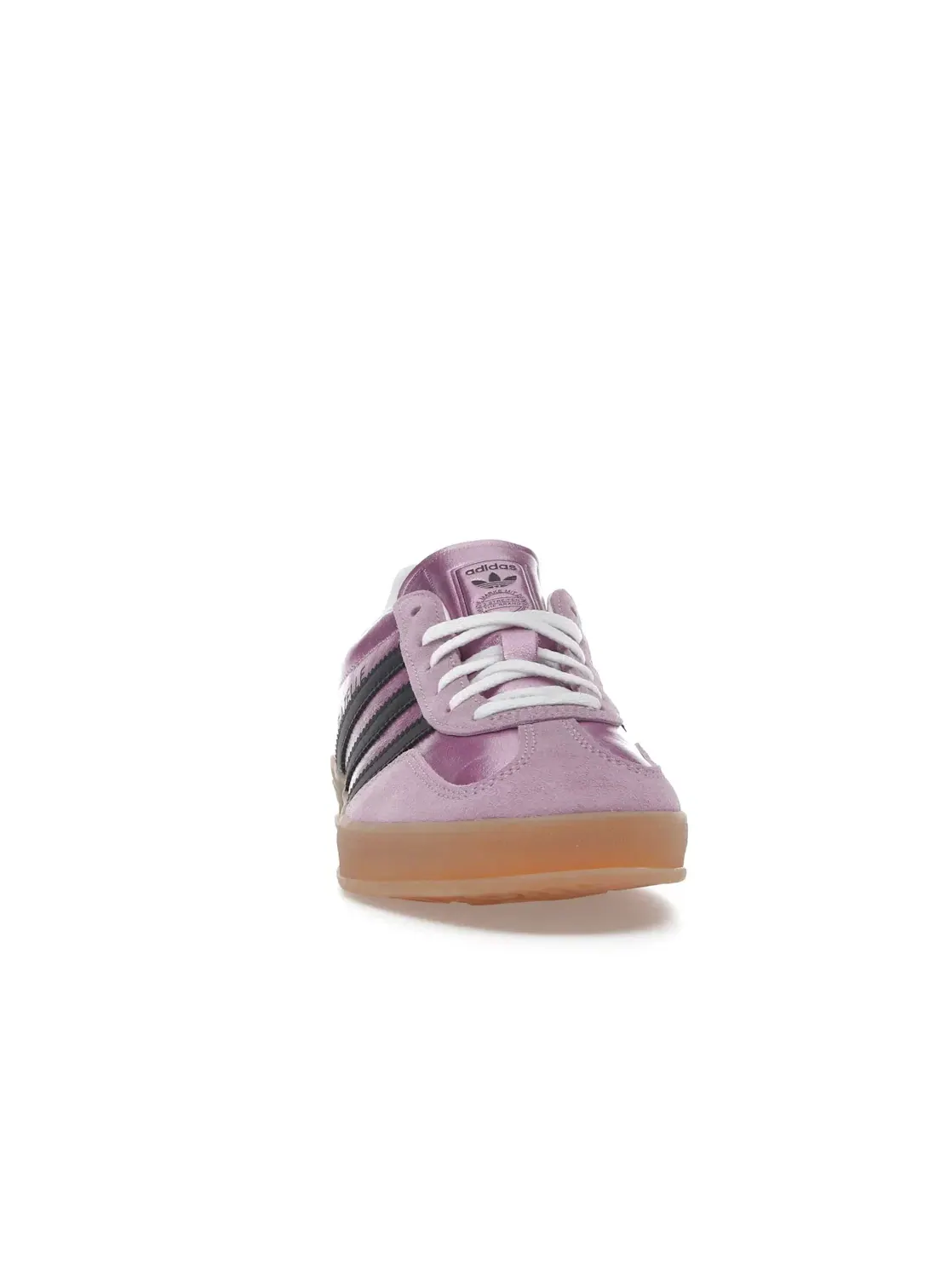 Женские кроссовки с леопардовым принтом Adidas Gazelle Indoor — изображение 2 из 4, черный