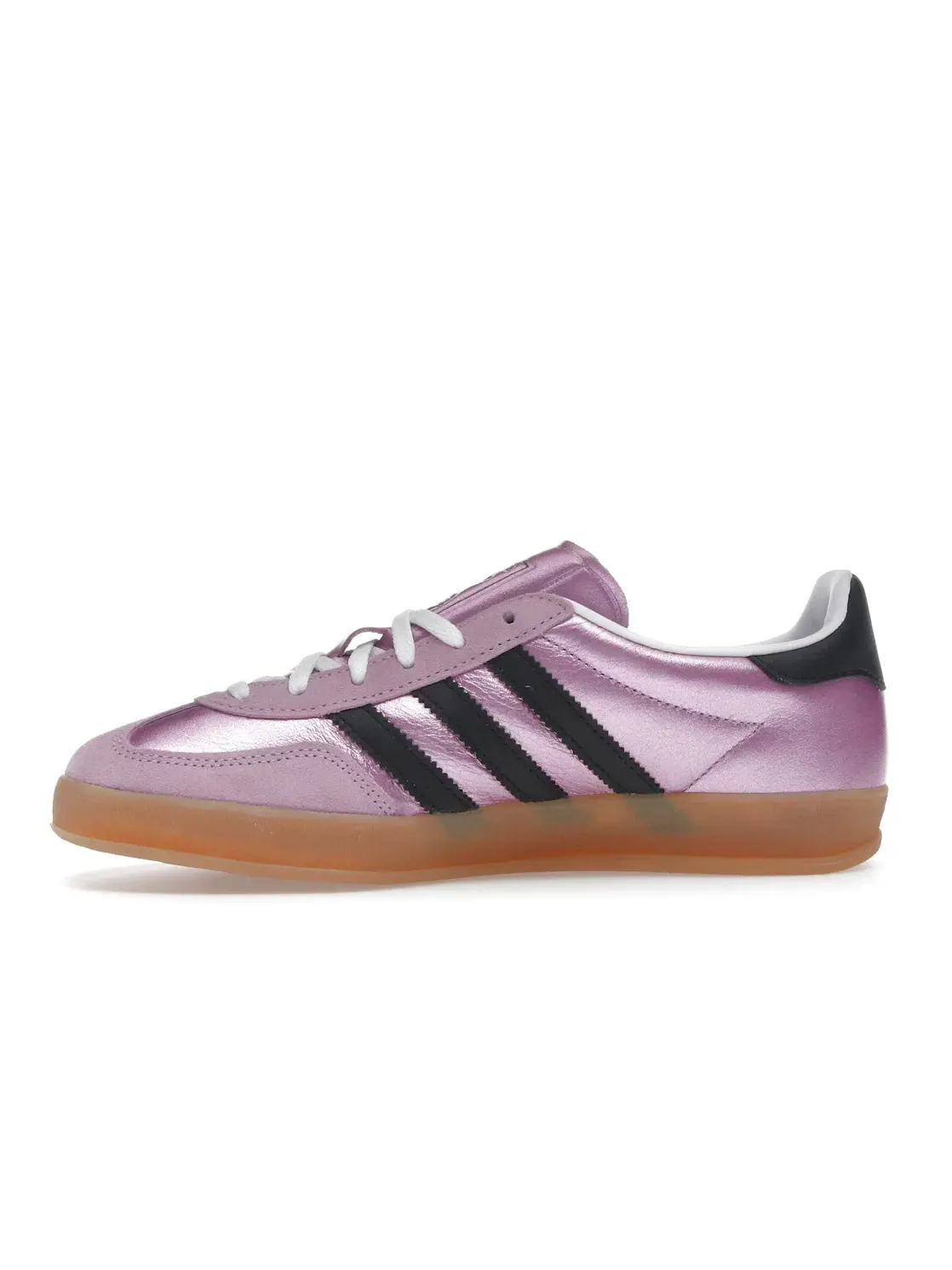 Женские кроссовки с леопардовым принтом Adidas Gazelle Indoor — изображение 3 из 4, черный