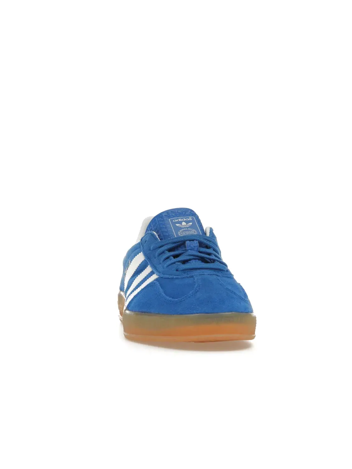 Мужские кроссовки с замшевым верхом Adidas Gazelle Indoor — изображение 2 из 4, синий белый