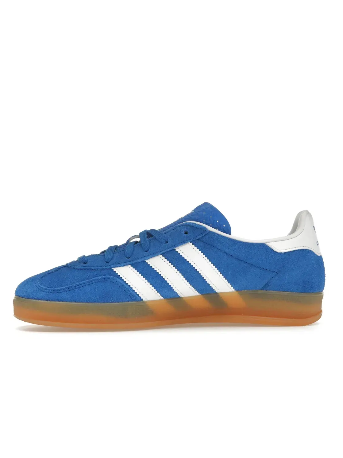 Мужские кроссовки с замшевым верхом Adidas Gazelle Indoor — изображение 3 из 4, синий белый