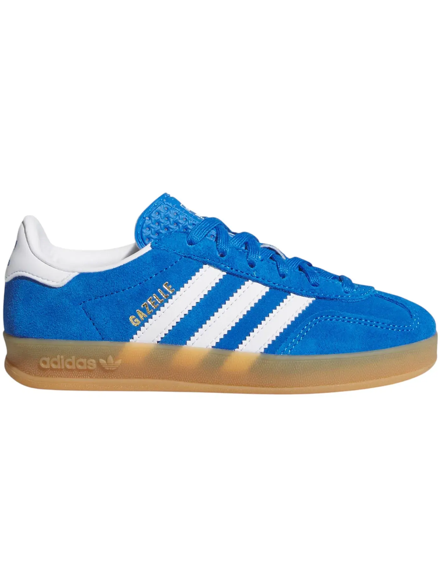 Детские кроссовки Lifestyle Adidas Gazelle Indoor — изображение 1 из 1, синий белый