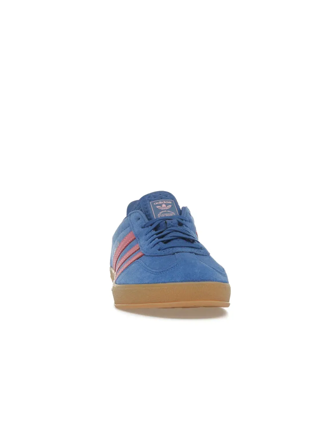 Мужские кроссовки Lifestyle Adidas Gazelle Indoor — изображение 2 из 4, синий/розовый