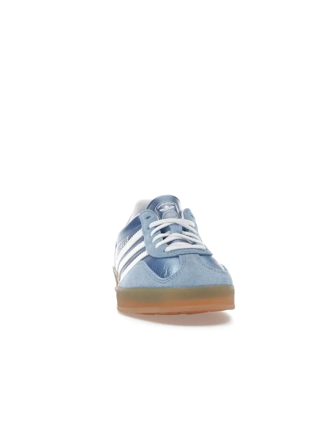 Женские кроссовки с замшевым верхом Adidas Gazelle Indoor — изображение 2 из 4, синий белый