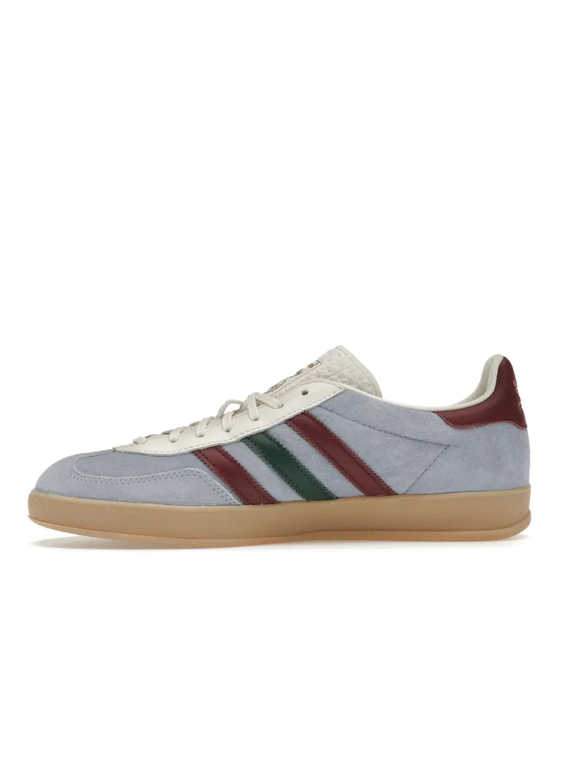 Мужские кроссовки Lifestyle с замшевым верхом Adidas Gazelle Indoor — изображение 3 из 4, синий/бордовый/зеленый