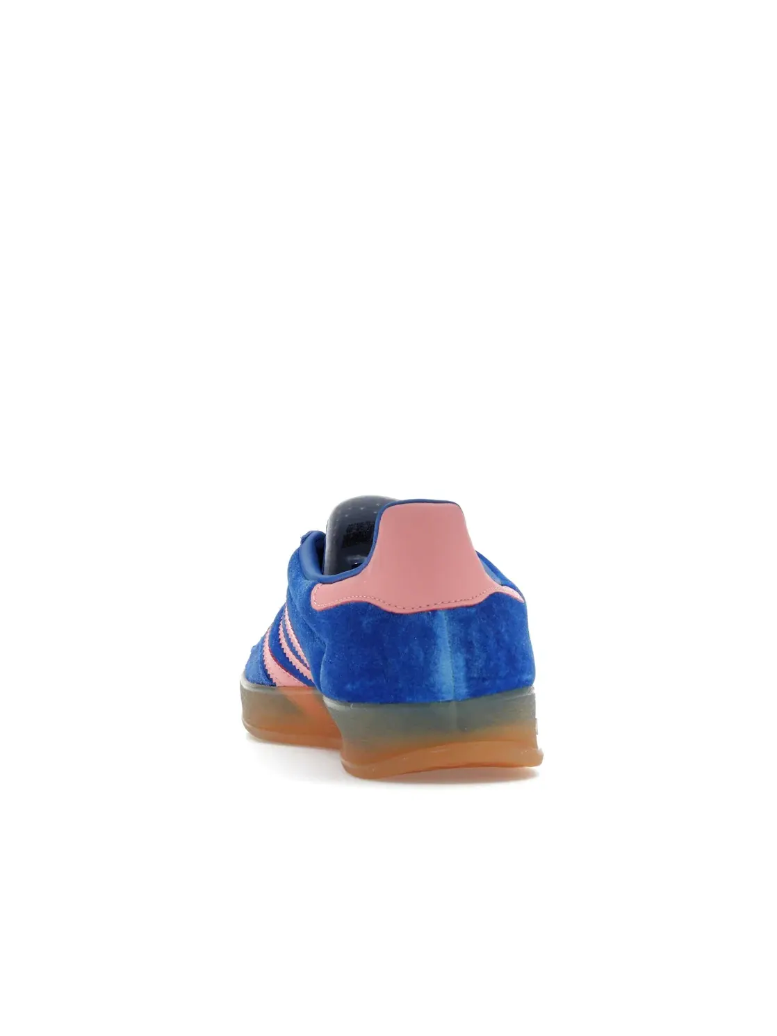 Женские кроссовки с замшевым верхом Adidas Gazelle Indoor — изображение 4 из 4, синий/розовый