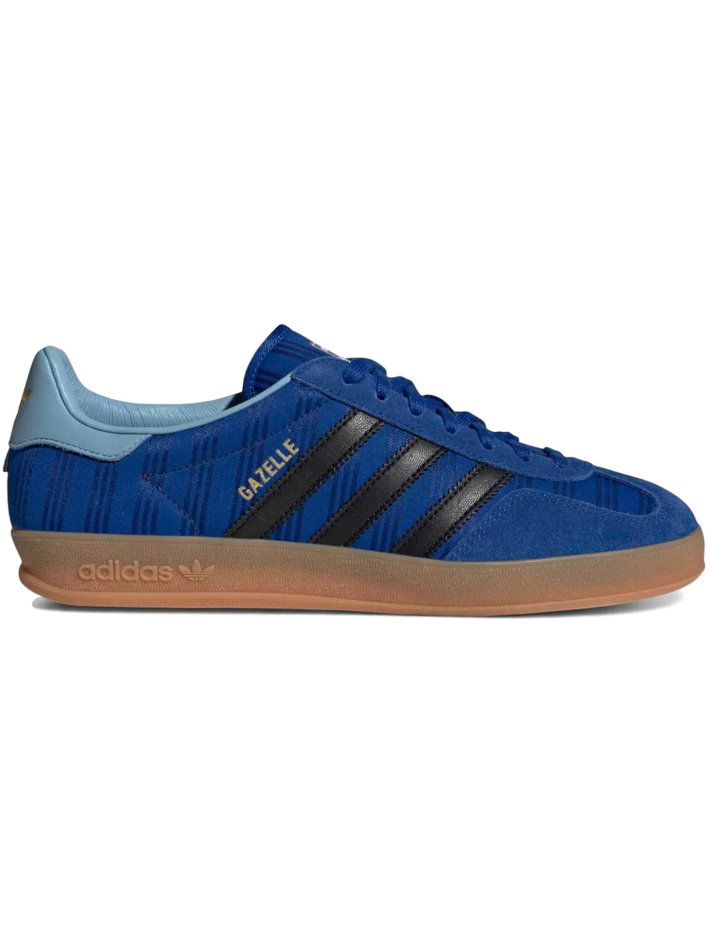 Мужские кеды Lifestyle Collegiate Royal/Core Black/Supplier Colour Adidas Gazelle Indoor — изображение 1 из 1, черный
