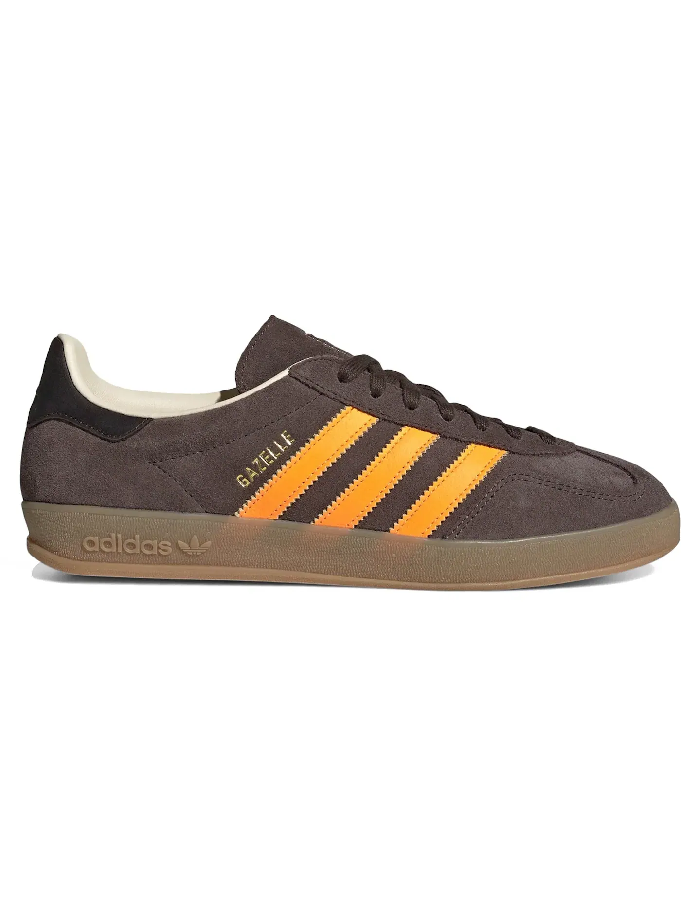 Мужские кроссовки для активного отдыха Adidas Gazelle Indoor — изображение 1 из 1, коричневый//белый