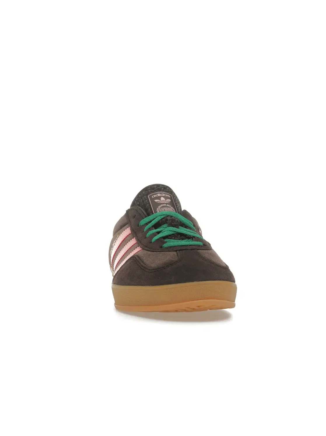 Женские кроссовки из бархата Adidas Gazelle Indoor — изображение 2 из 4