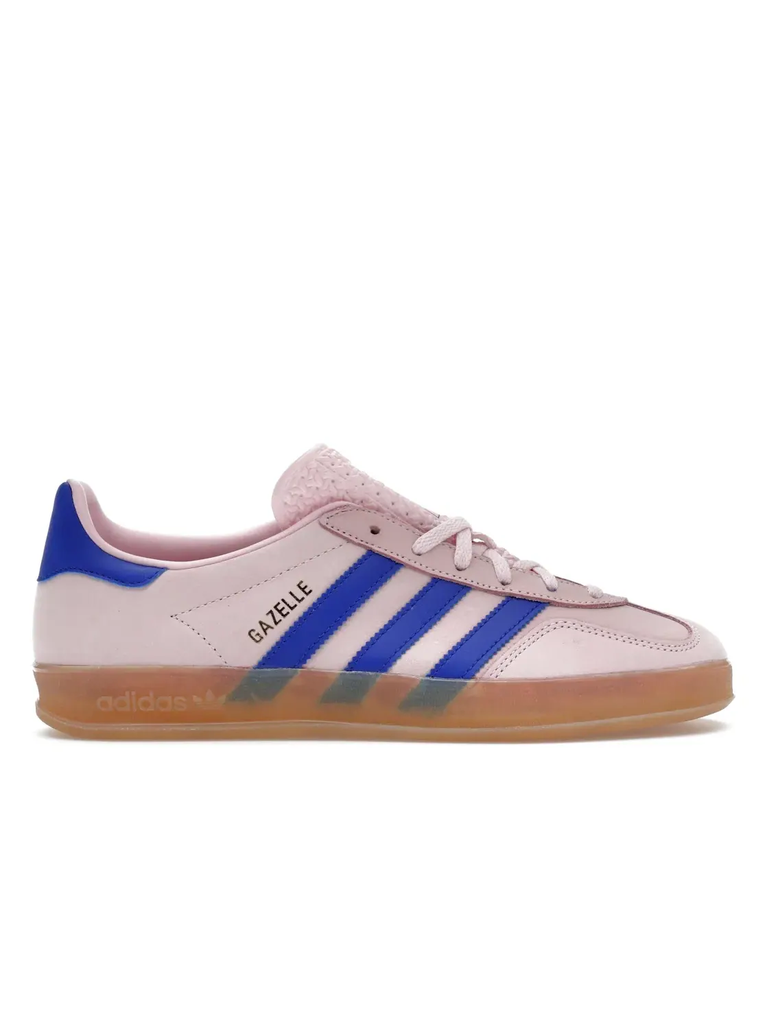 Женские кроссовки Lifestyle Adidas Gazelle Indoor — изображение 1 из 4, прозрачный розовый синий