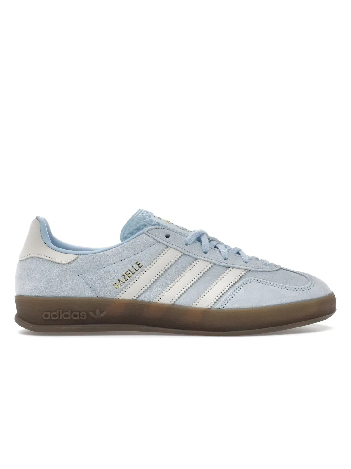 Женские кроссовки для повседневной носки Adidas Gazelle Indoor — изображение 1 из 4, прозрачный белый