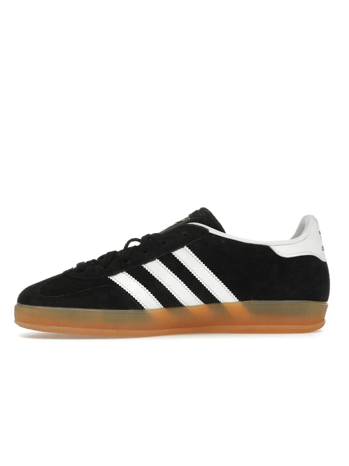Мужские кроссовки с замшевым верхом Adidas Gazelle Indoor — изображение 3 из 4, черный/белый