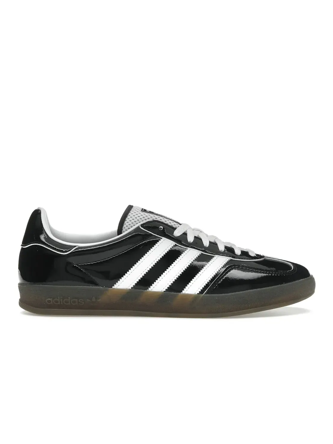 Мужские кроссовки с низким профилем Adidas Gazelle Indoor — изображение 1 из 4, черный/белый/черный