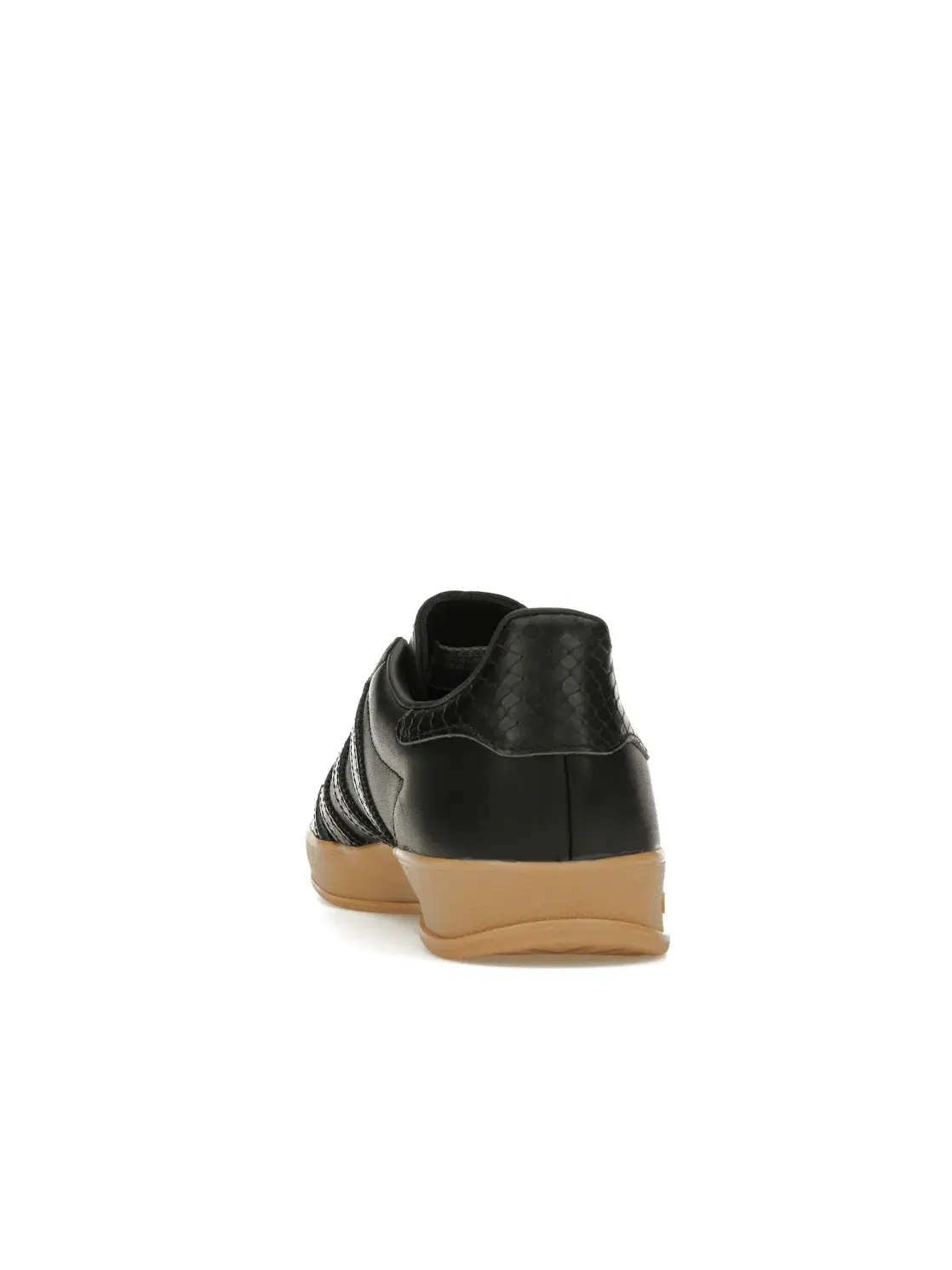 Мужские кроссовки Lifestyle из кожи с принтом Adidas Gazelle Indoor — изображение 4 из 4, черный/черный