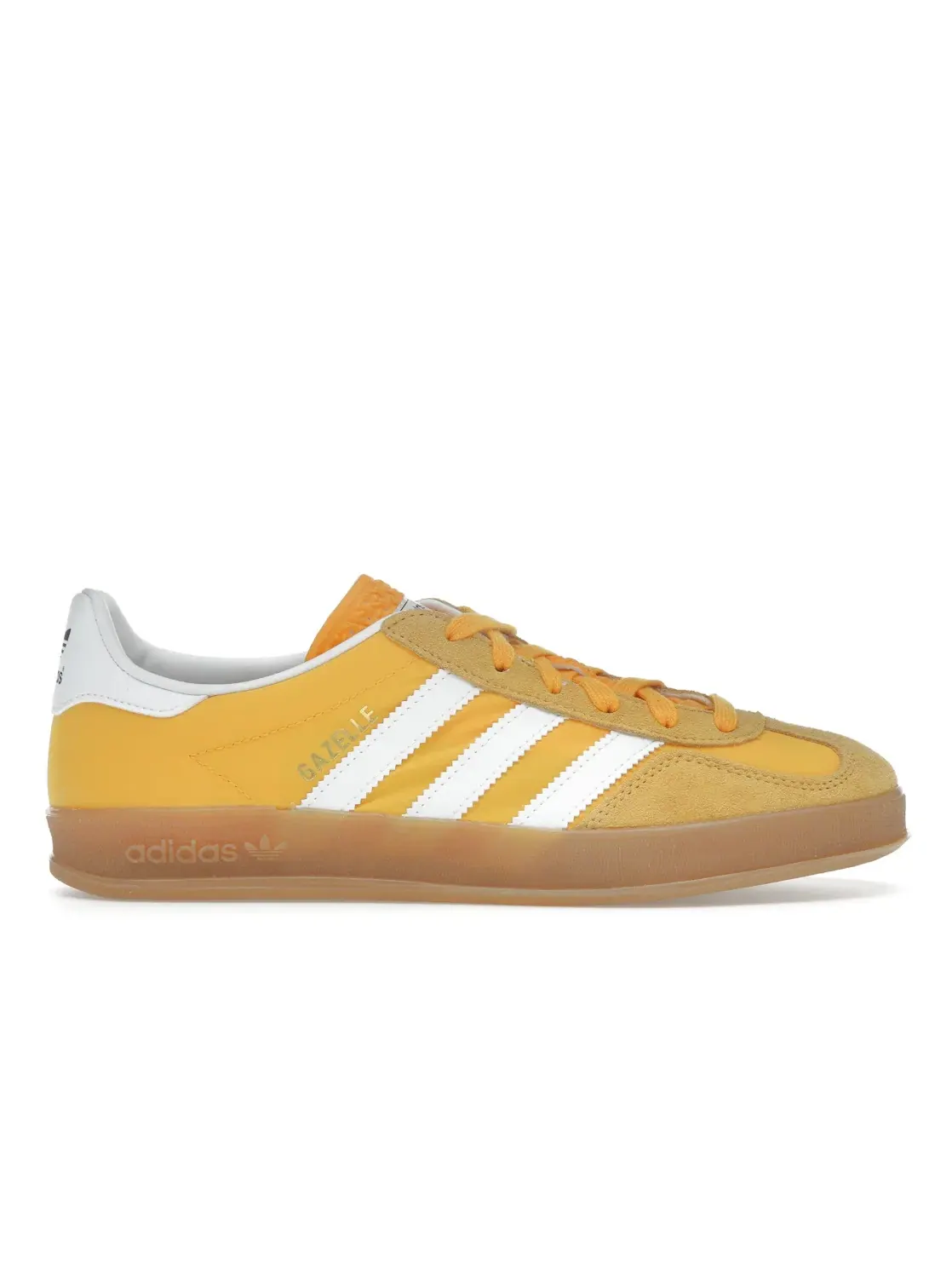 Мужские кроссовки Lifestyle Adidas Gazelle Indoor — изображение 1 из 4, желтый/белый/желтый