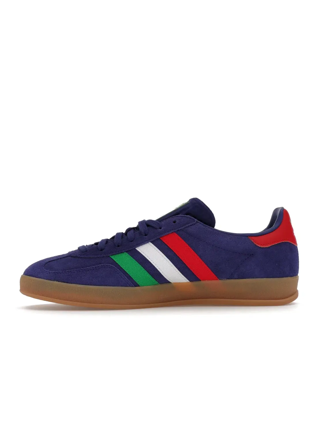Мужские кроссовки с замшевым верхом Adidas Gazelle Indoor — изображение 3 из 4, синий/зеленый
