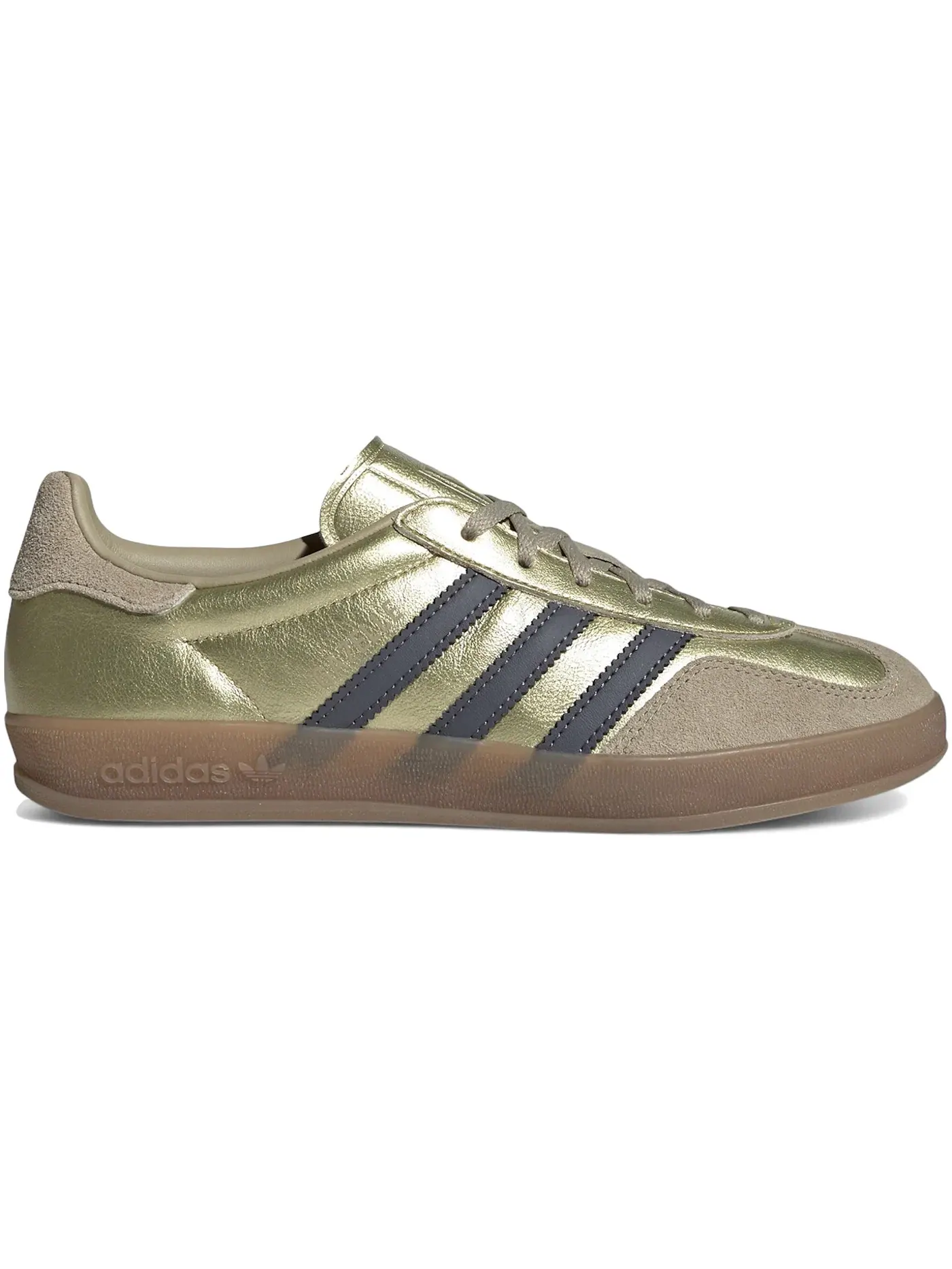 Женские кроссовки lifestyle Adidas Gazelle Indoor — изображение 1 из 1, золотистый металлик