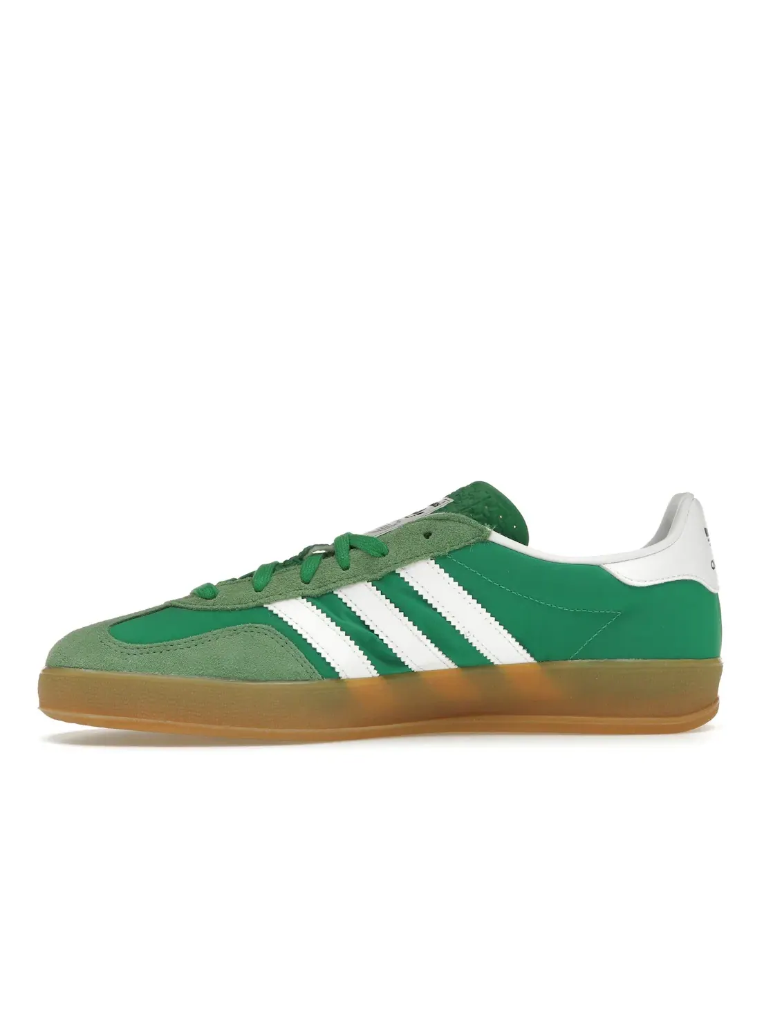 Мужские кроссовки Lifestyle Adidas Gazelle Indoor — изображение 3 из 4, зеленый/белый
