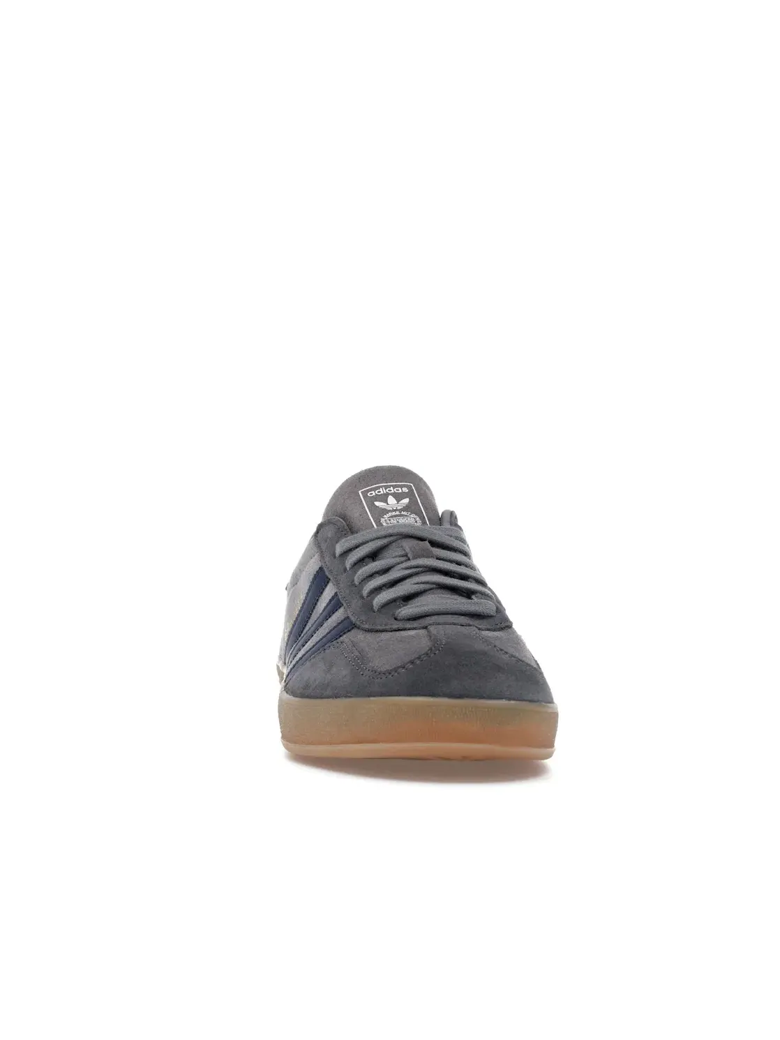 Мужские кроссовки lifestyle Adidas Gazelle Indoor Grey Night Indigo — изображение 2 из 4, серый/индиго/серый