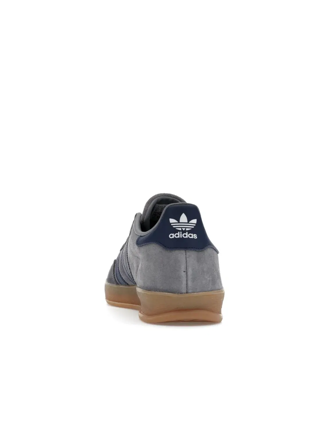 Мужские кроссовки lifestyle Adidas Gazelle Indoor Grey Night Indigo — изображение 4 из 4, серый/индиго/серый