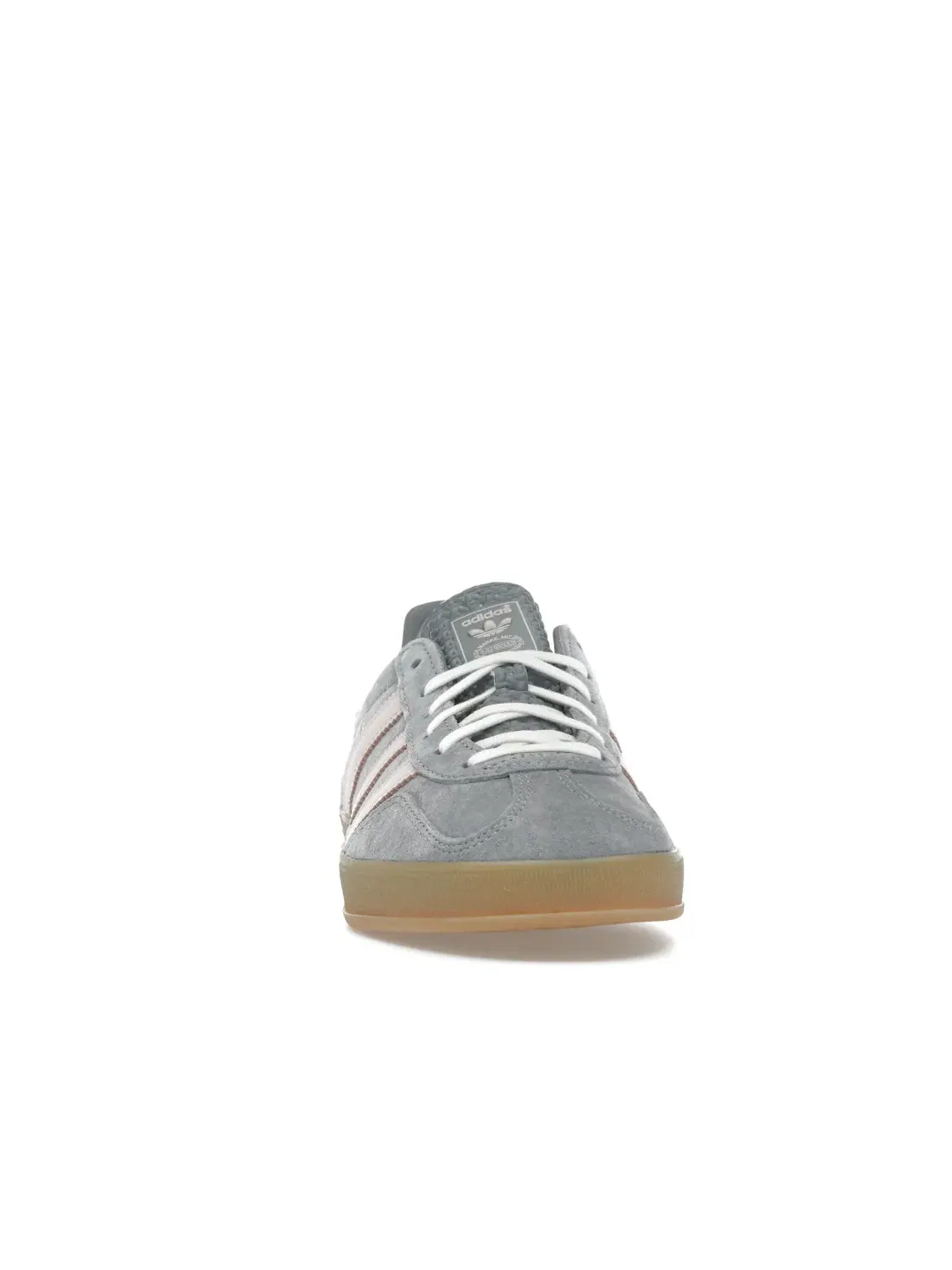 Женские кроссовки Adidas Gazelle Indoor — изображение 2 из 4, серый/розовый