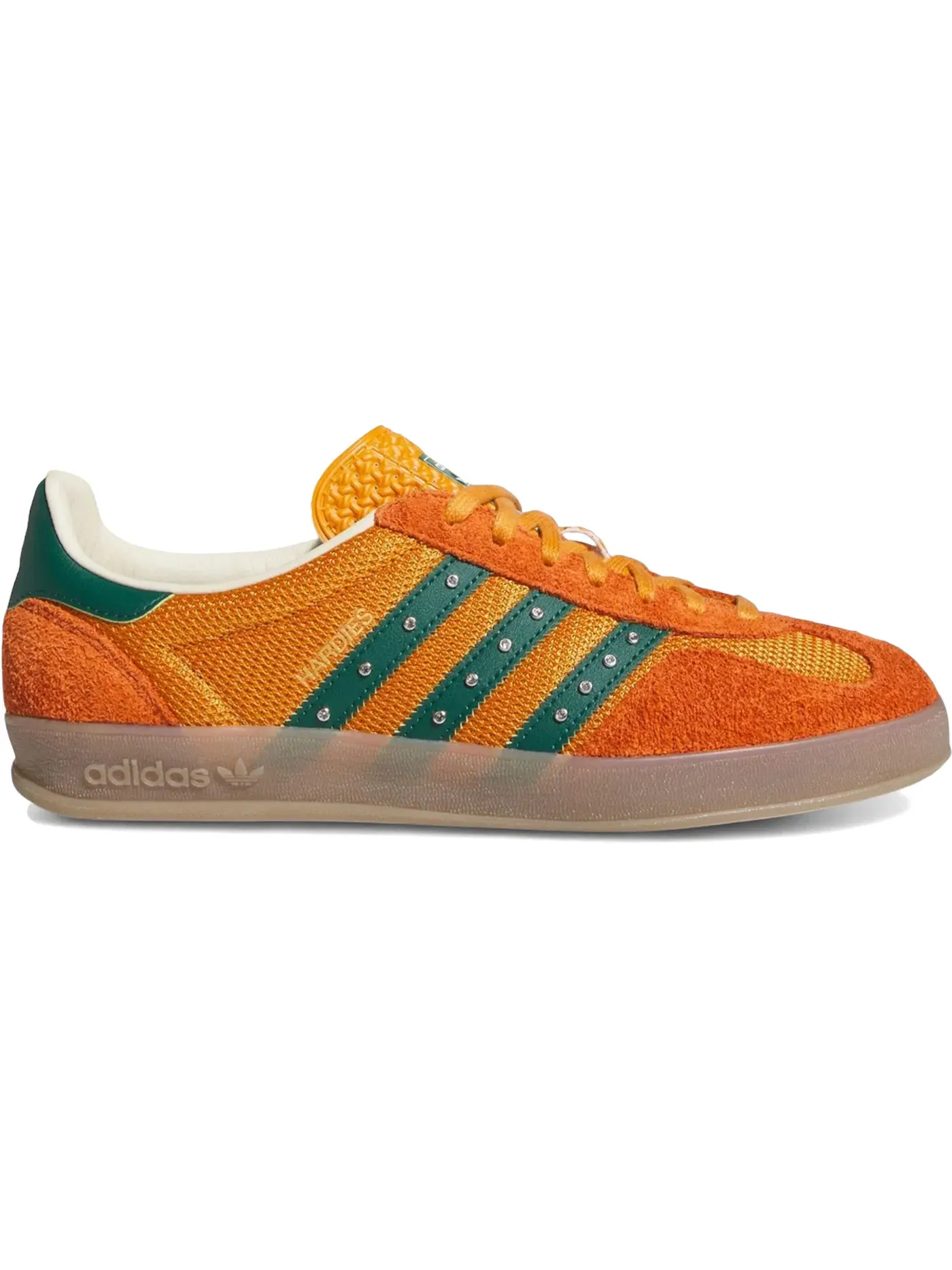Мужские кроссовки Lifestyle Adidas Gazelle Indoor — изображение 1 из 1, оранжевый/зеленый
