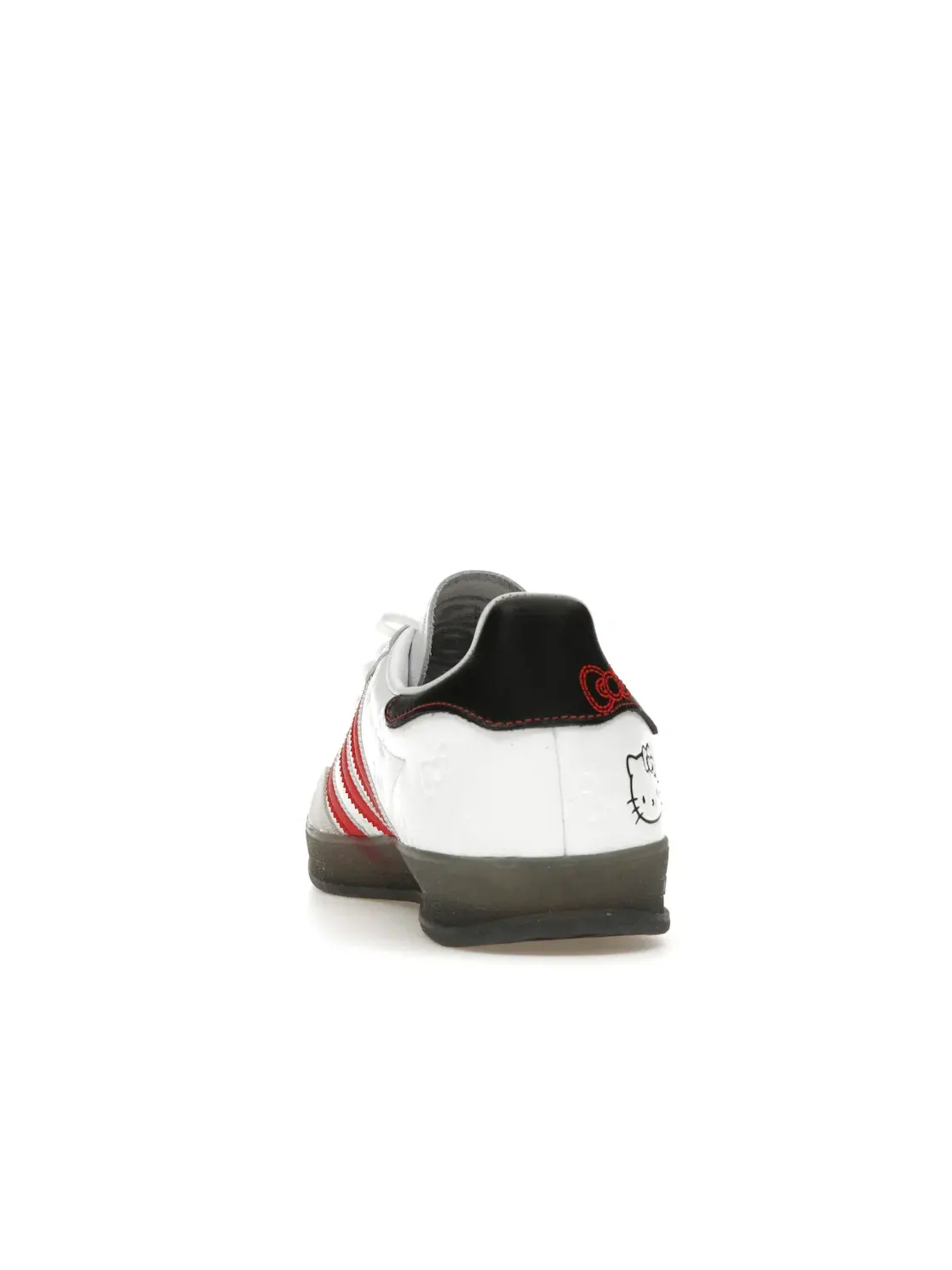 Женские кроссовки из кожи и замши Gazelle Indoor Hello Kitty Adidas — изображение 4 из 4, белый красный черный