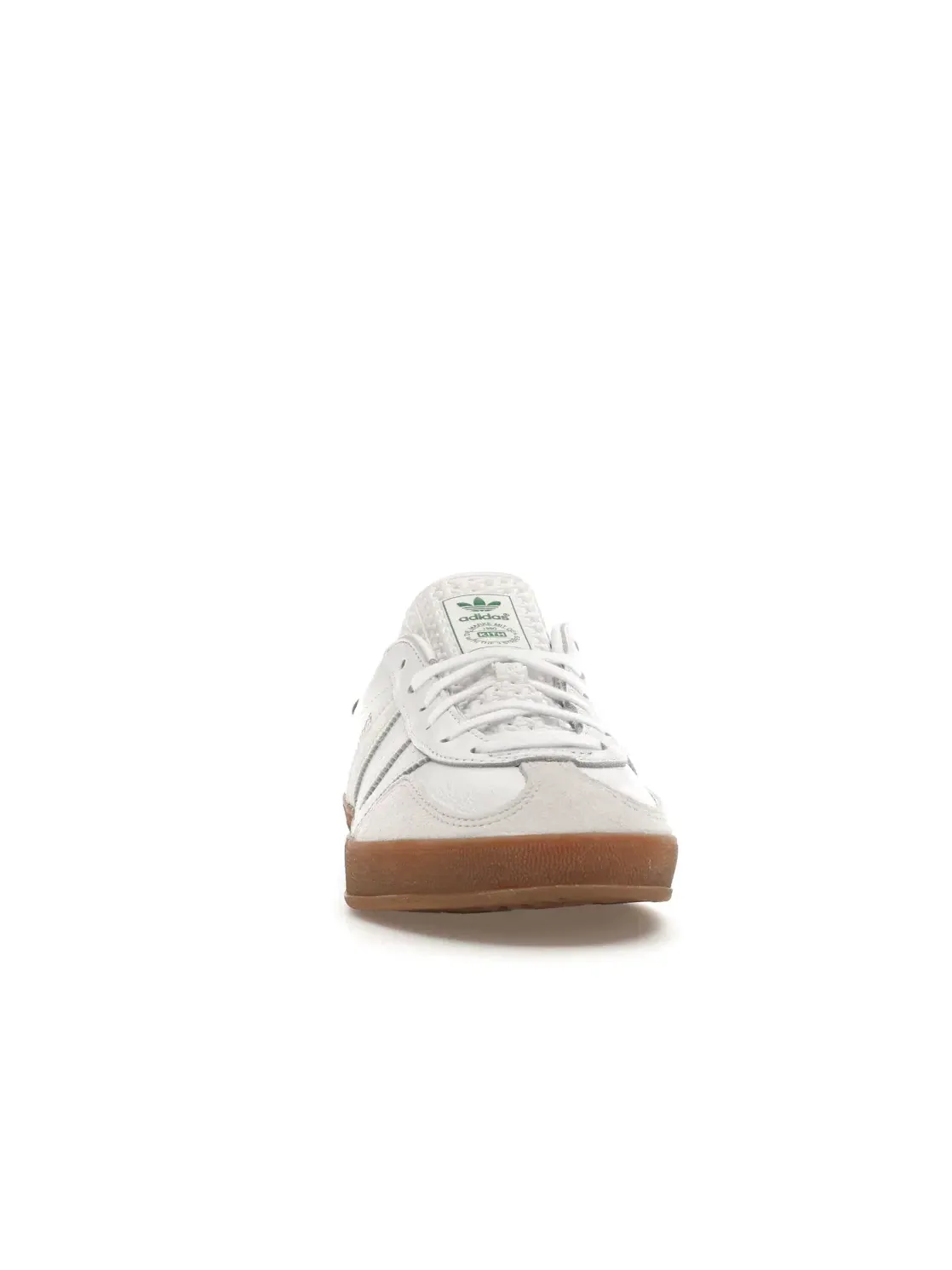 Мужские кроссовки Lifestyle Adidas Gazelle Indoor — изображение 2 из 4, белый/зеленый