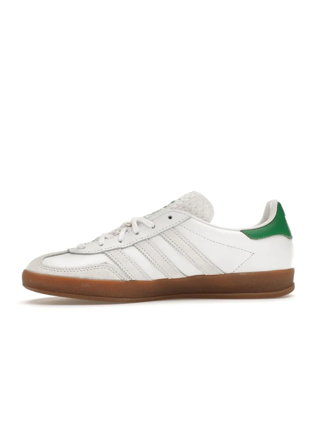 Мужские кроссовки Lifestyle Adidas Gazelle Indoor — изображение 3 из 4, белый/зеленый